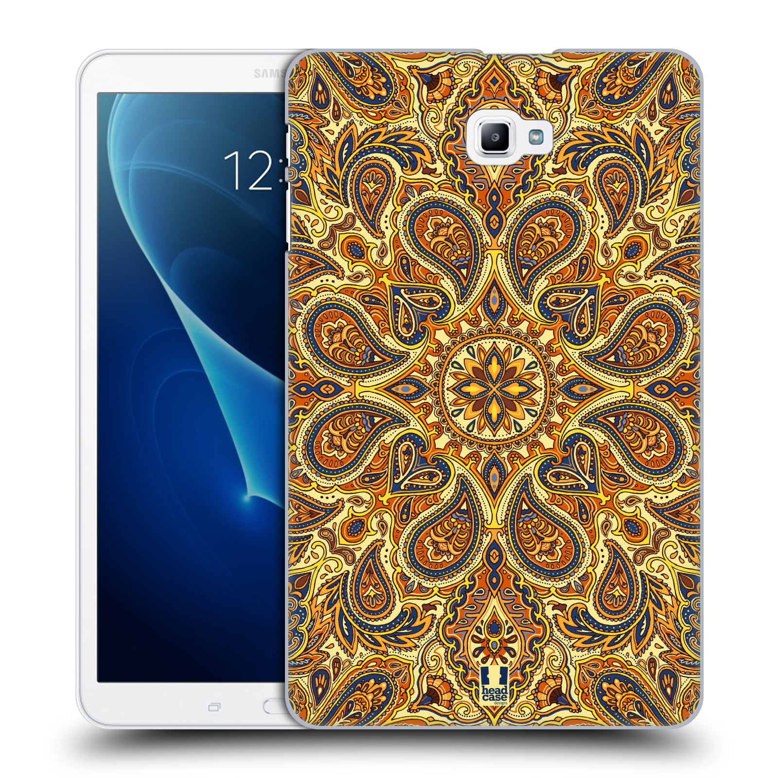 HEAD CASE DESIGNS INTRICATE PAISLEY BACK CASE & WALLPAPER FOR SAMSUNG TABLETS 1 - Picture 9 of 12