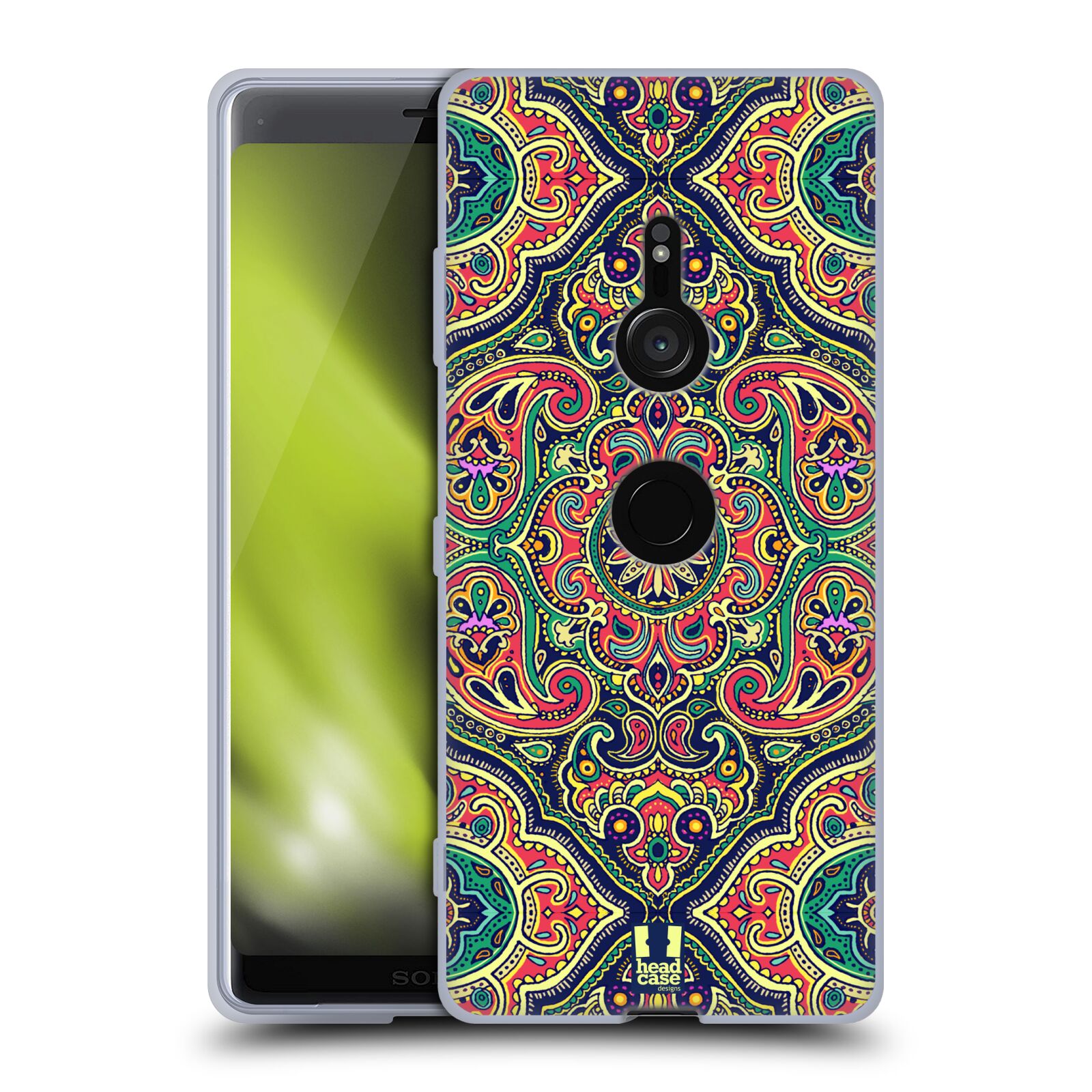 HEAD CASE DESIGNS INTRICATE PAISLEY SOFT GEL CASE FOR SONY PHONES 1 - Picture 9 of 11