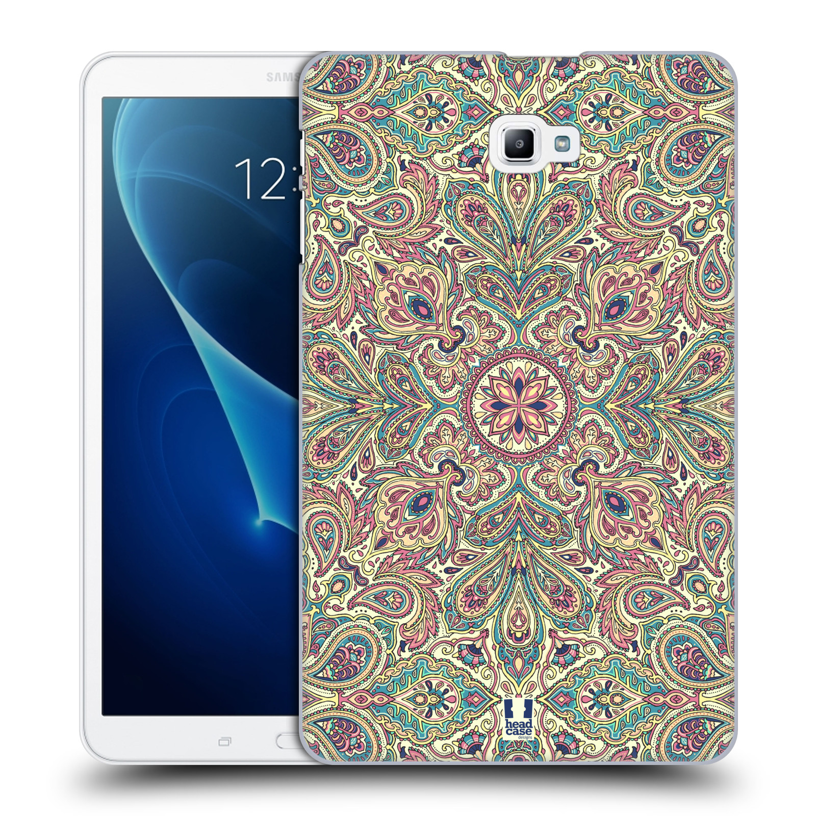 HEAD CASE DESIGNS INTRICATE PAISLEY BACK CASE & WALLPAPER FOR SAMSUNG TABLETS 1 - Picture 11 of 12