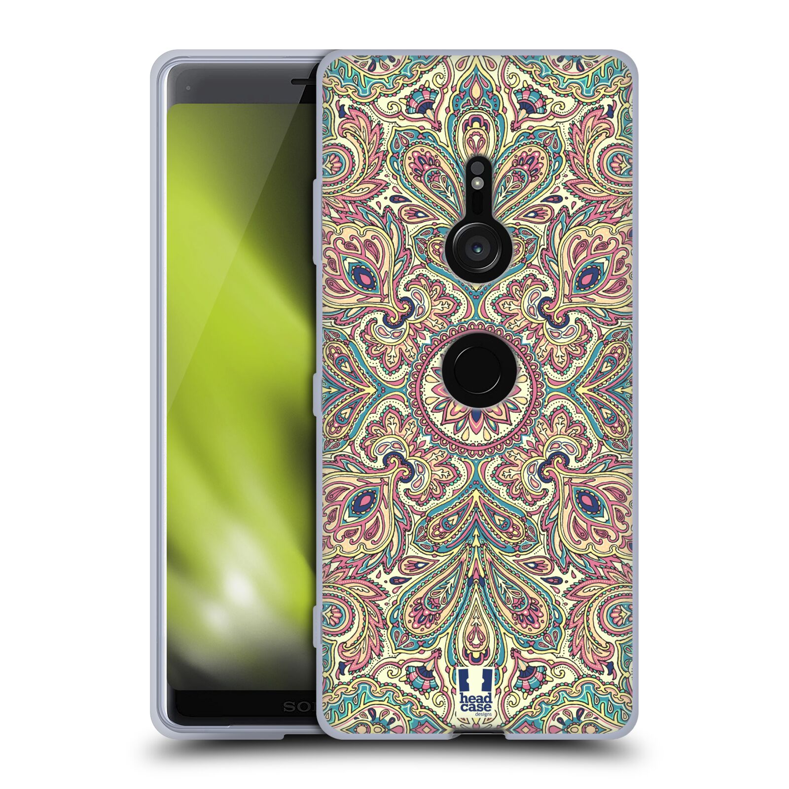 HEAD CASE DESIGNS INTRICATE PAISLEY SOFT GEL CASE FOR SONY PHONES 1 - Picture 10 of 11