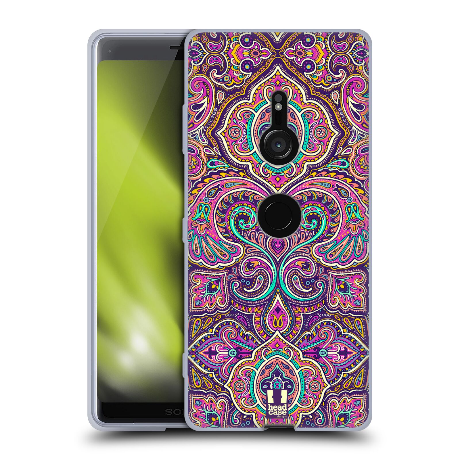 HEAD CASE DESIGNS INTRICATE PAISLEY SOFT GEL CASE FOR SONY PHONES 1 - Picture 11 of 11