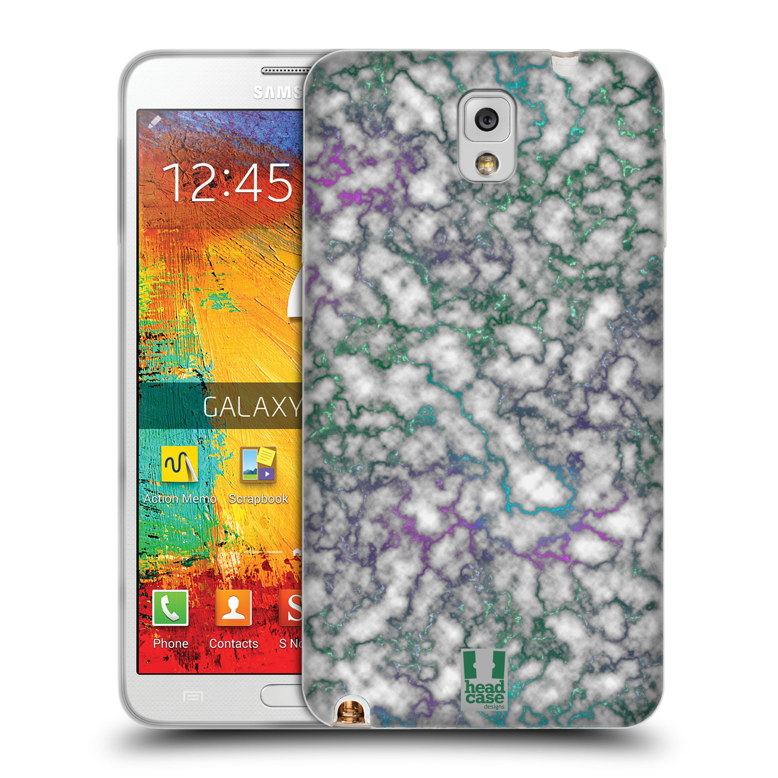 HEAD CASE DESIGNS SCHIMMERNDES MARMOR SOFT GEL HANDYHÜLLE FÜR SAMSUNG HANDYS 2 - Picture 11 of 14