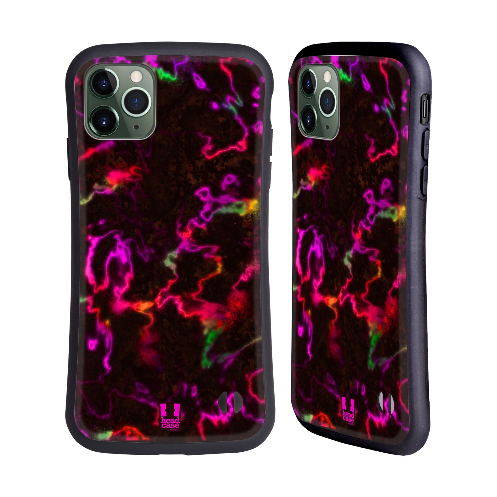 HEAD CASE DESIGNS IRIDISCENT MARBLE HYBRID CASE FOR APPLE iPHONES PHONES - Picture 12 of 14