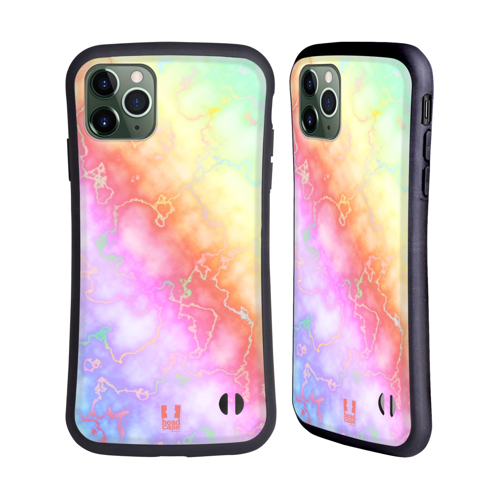 HEAD CASE DESIGNS IRIDISCENT MARBLE HYBRID CASE FOR APPLE iPHONES PHONES - Picture 14 of 14