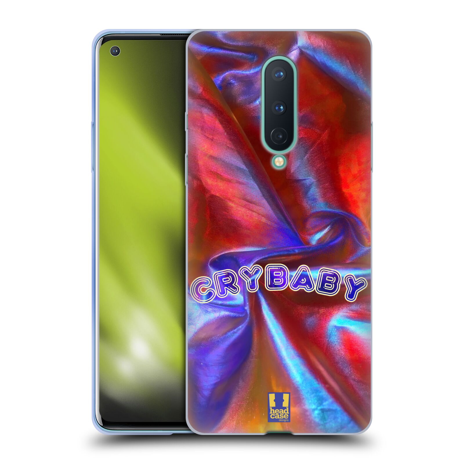 HEAD CASE IRISIERENDE TYPGRAPHIE SOFT GEL HANDYHÜLLE FÜR GOOGLE ONEPLUS HANDYS - Bild 8 von 14
