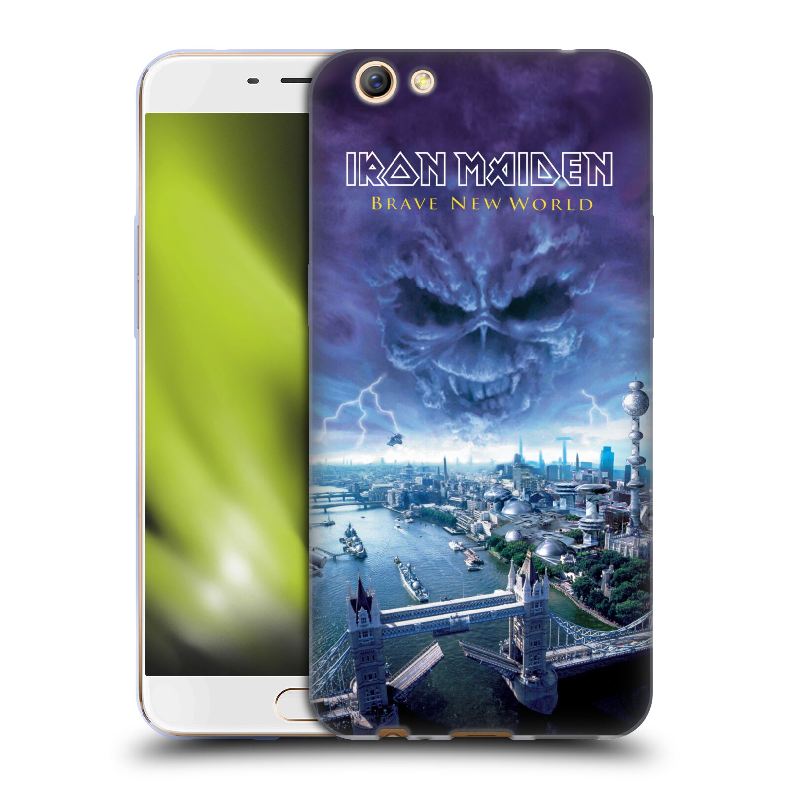 OFFICIAL IRON MAIDEN ALBUM COVERS SOFT GEL CASE FOR OPPO PHONES - Picture 8 of 17