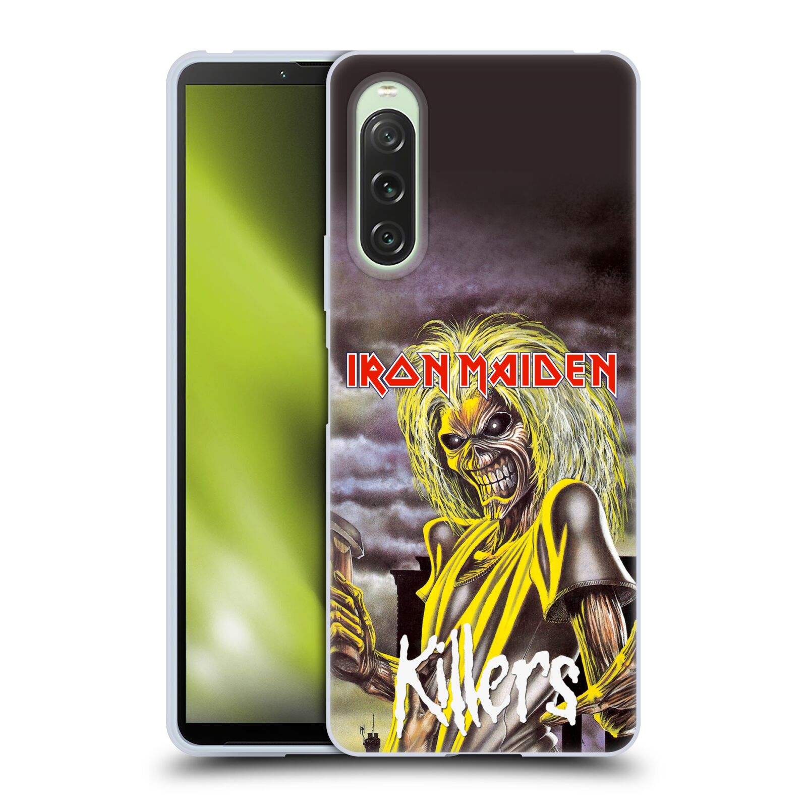 Silikonové pouzdro - Sony Xperia 10 V - Head Case - Iron Maiden - Killers (Silikonový kryt, obal, pouzdro na mobilní telefon Sony Xperia 10 V s motivem Iron Maiden - Killers)