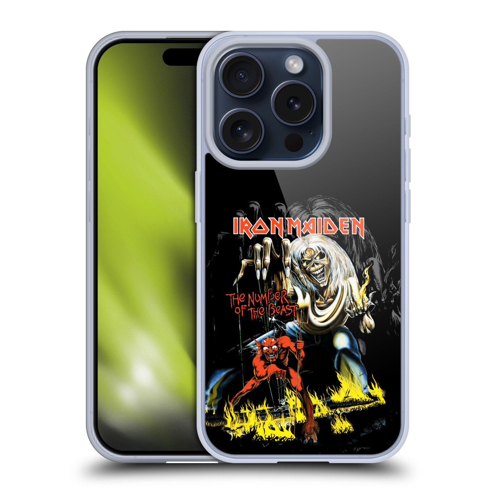 OFFICIAL IRON MAIDEN ALBUM COVERS SOFT GEL CASE FOR APPLE iPHONE PHONES - Picture 10 of 15
