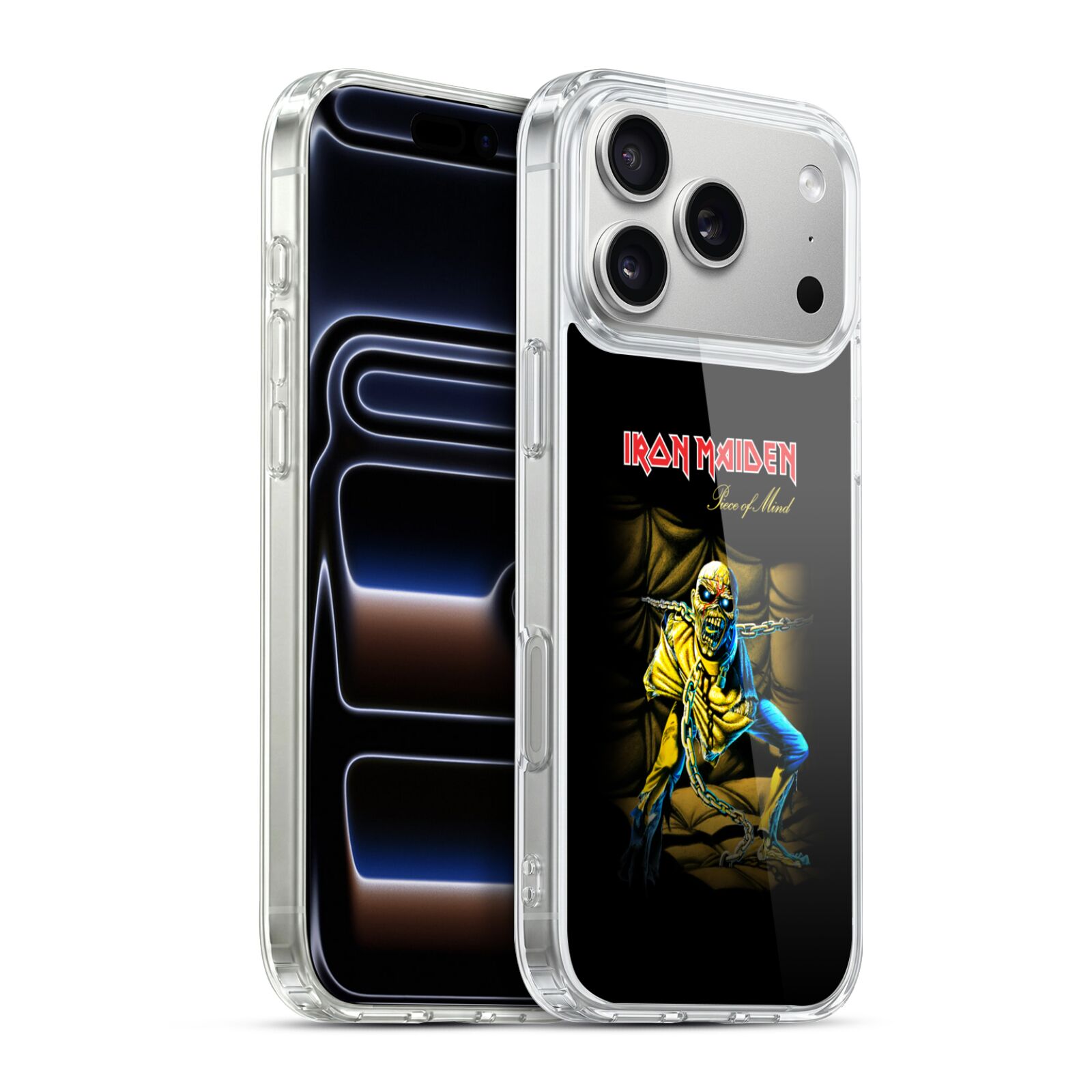 OFFICIAL IRON MAIDEN ALBUM COVERS SOFT GEL CASE FOR APPLE iPHONE