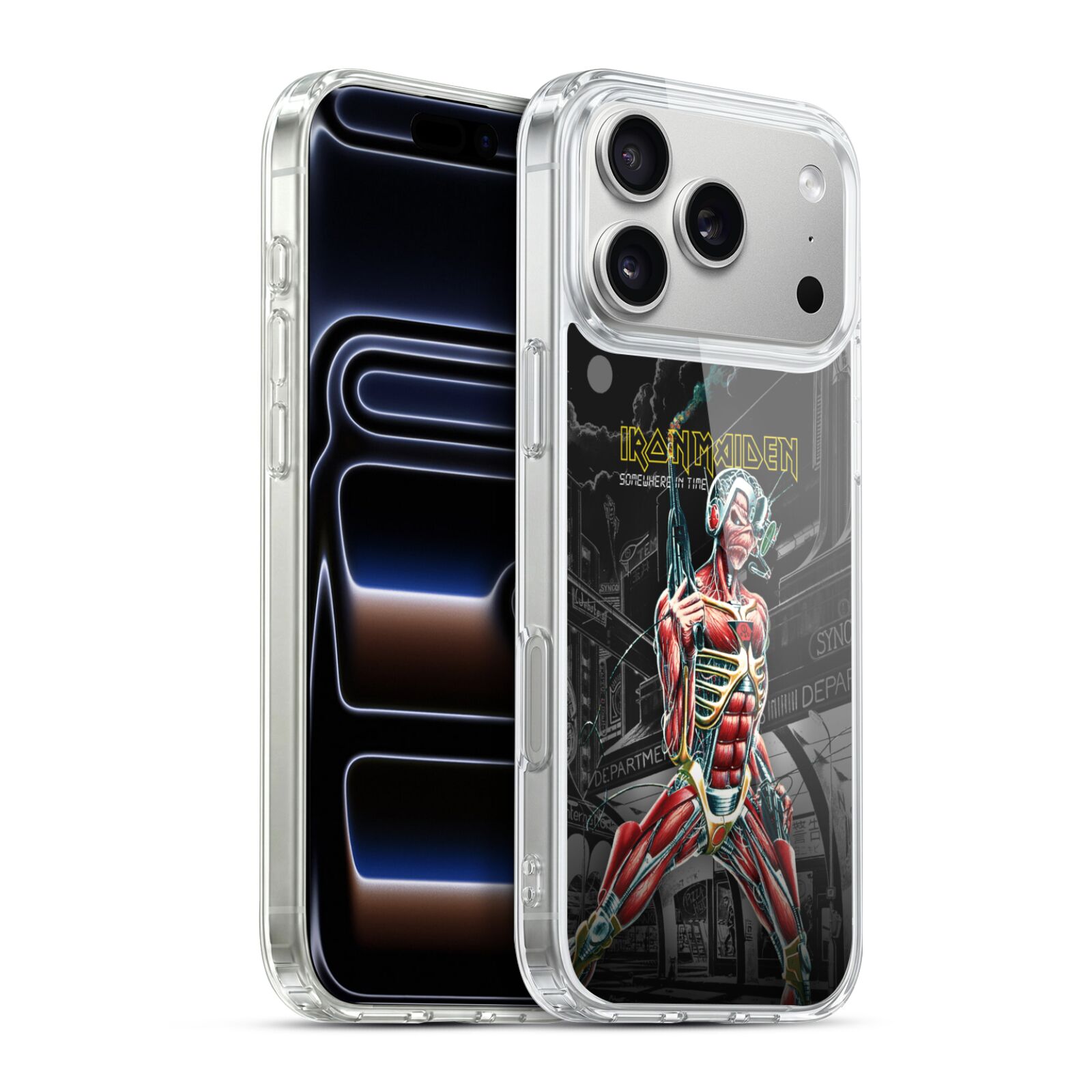 OFFICIAL IRON MAIDEN ALBUM COVERS SOFT GEL CASE FOR APPLE iPHONE