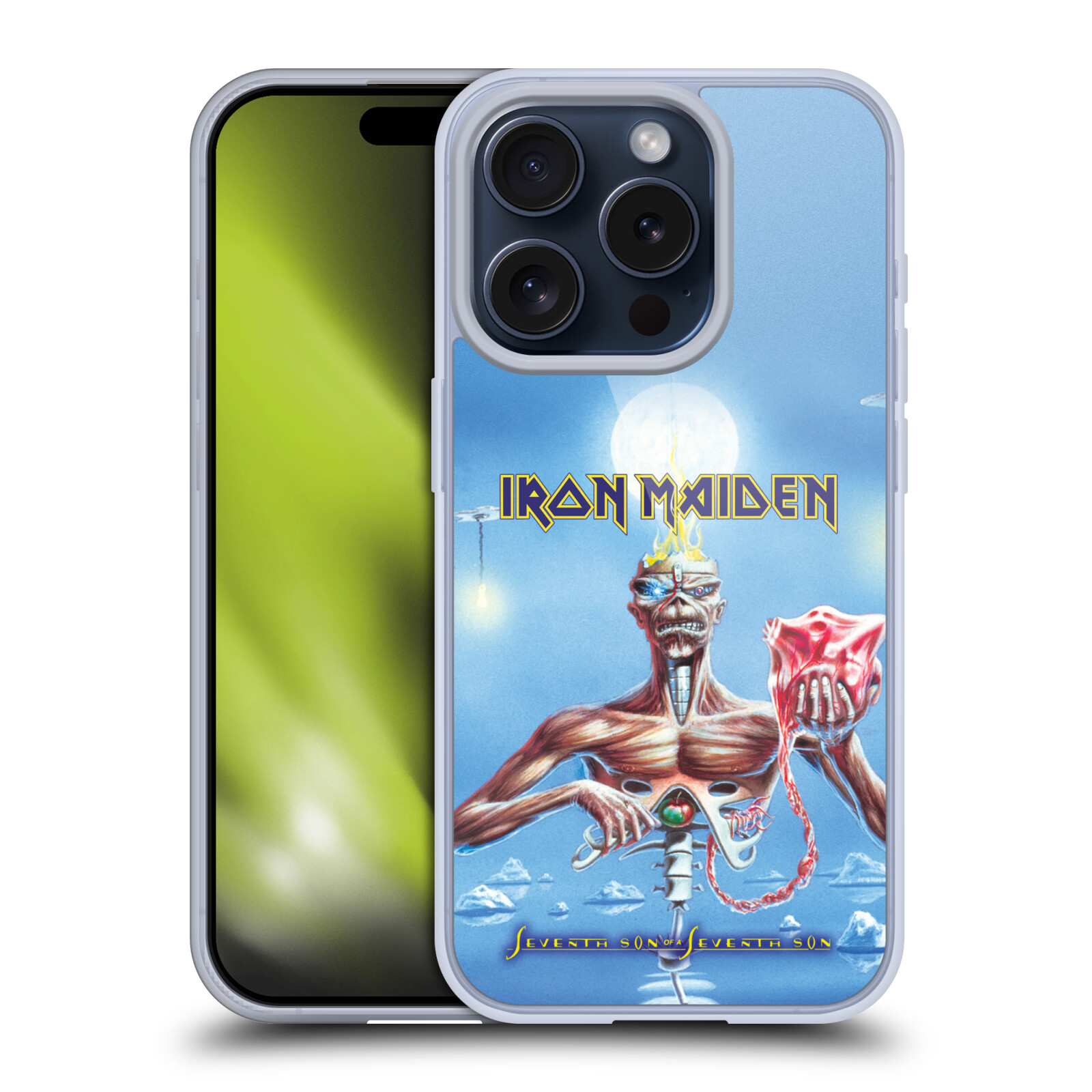 OFFICIAL IRON MAIDEN ALBUM COVERS SOFT GEL CASE FOR APPLE iPHONE PHONES - Picture 14 of 15