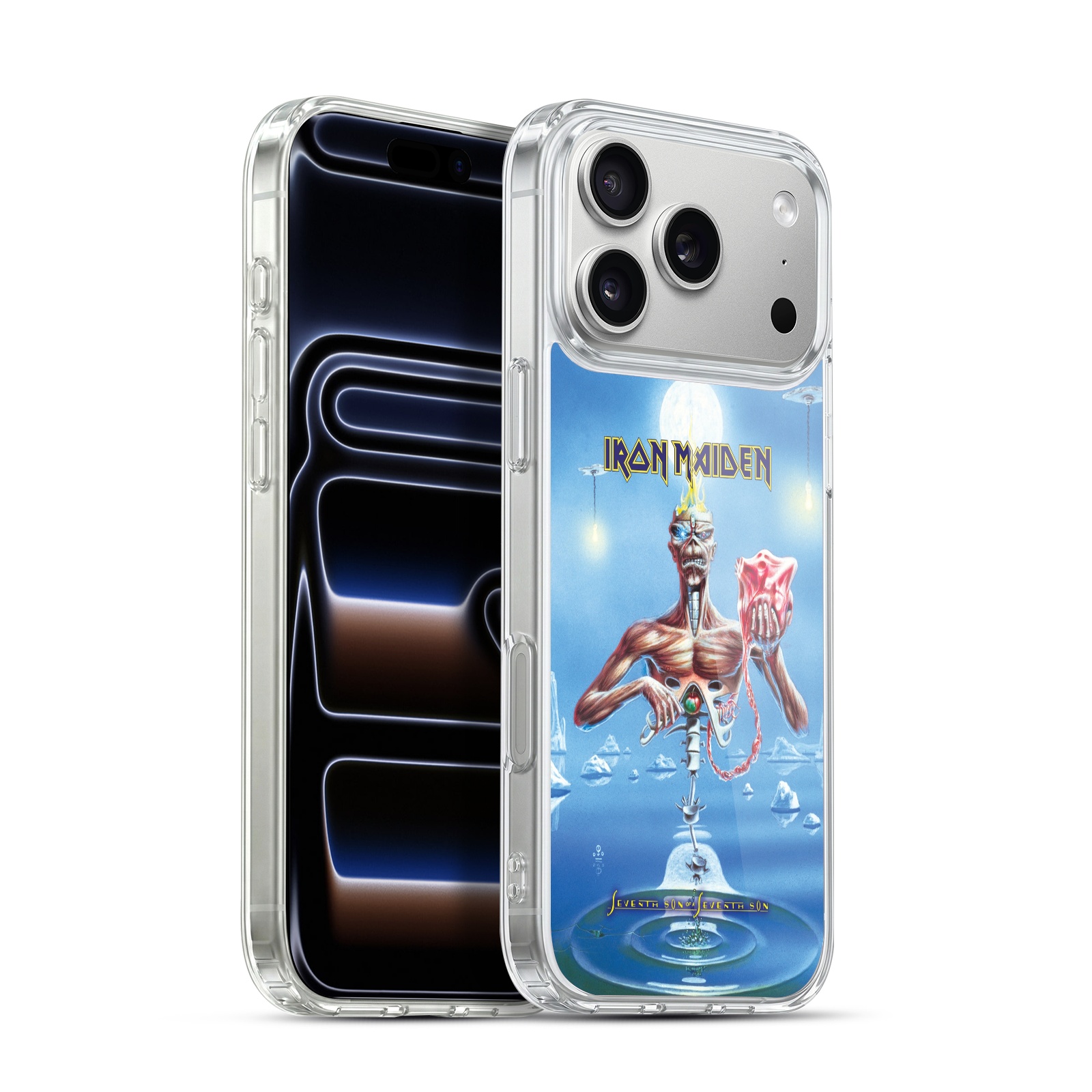 OFFICIAL IRON MAIDEN ALBUM COVERS SOFT GEL CASE FOR APPLE iPHONE OFFICIAL IRON MAIDEN ALBUM COVERS SOFT GEL CASE FOR APPLE iPHONE