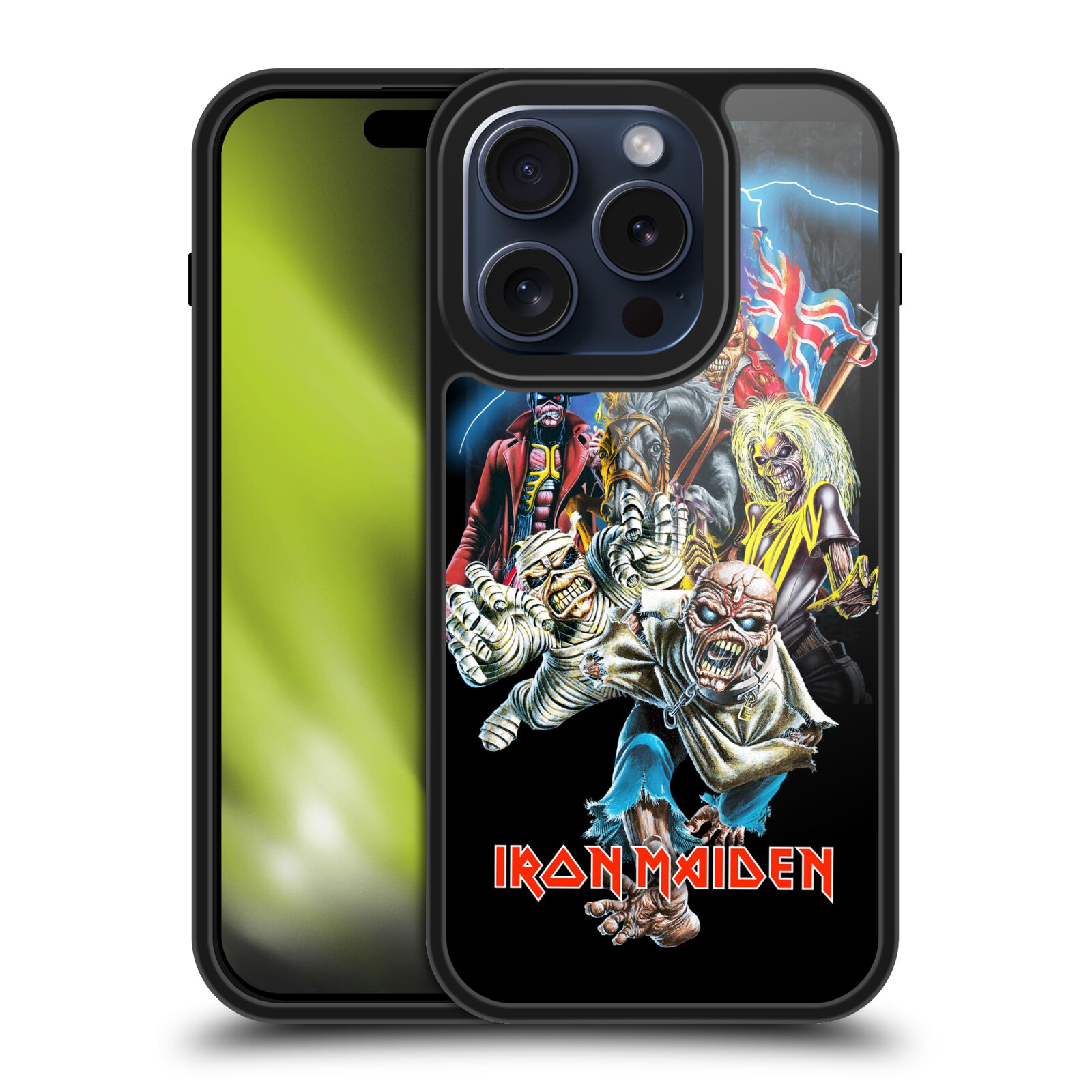 GEL-PANZERHÜLLE ORIGINAL IRON MAIDEN KUNST FÜR APPLE iPHONE HANDYS - Bild 8 von 10