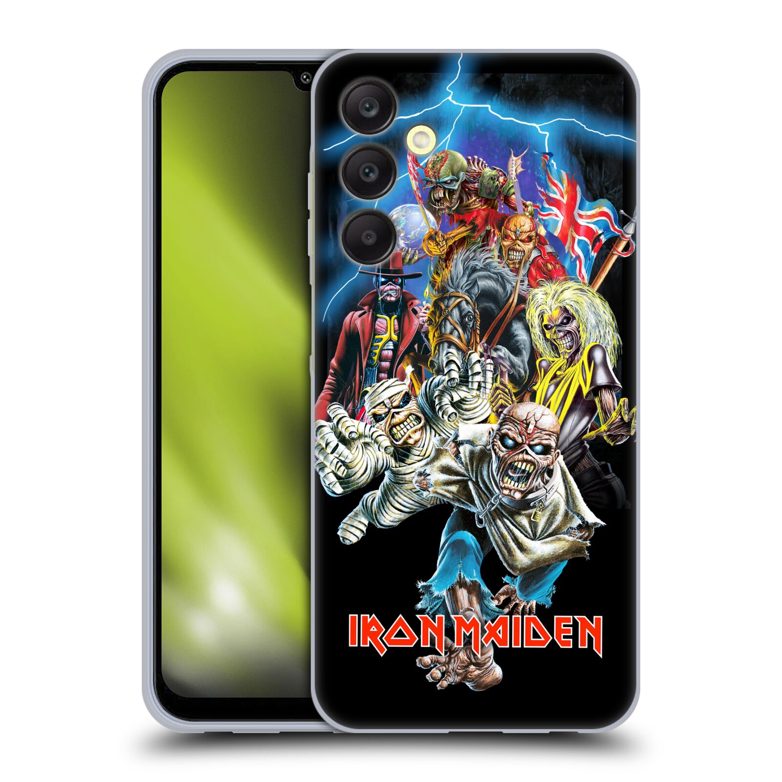 Silikonové pouzdro na mobil Samsung Galaxy A25 5G - Head Case - Iron Maiden - Best Of Beast (Silikonový kryt, obal, pouzdro na mobilní telefon Samsung Galaxy A25 5G s motivem Iron Maiden - Best Of Beast)