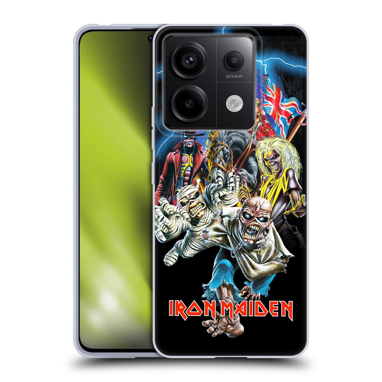 Silikonové pouzdro - Xiaomi Redmi Note 13 Pro 5G / Poco X6 5G - Head Case - Iron Maiden - Best Of Beast (Silikonový kryt, obal, pouzdro na mobilní telefon Xiaomi Redmi Note 13 Pro 5G / Poco X6 5G s motivem Iron Maiden - Best Of Beast)