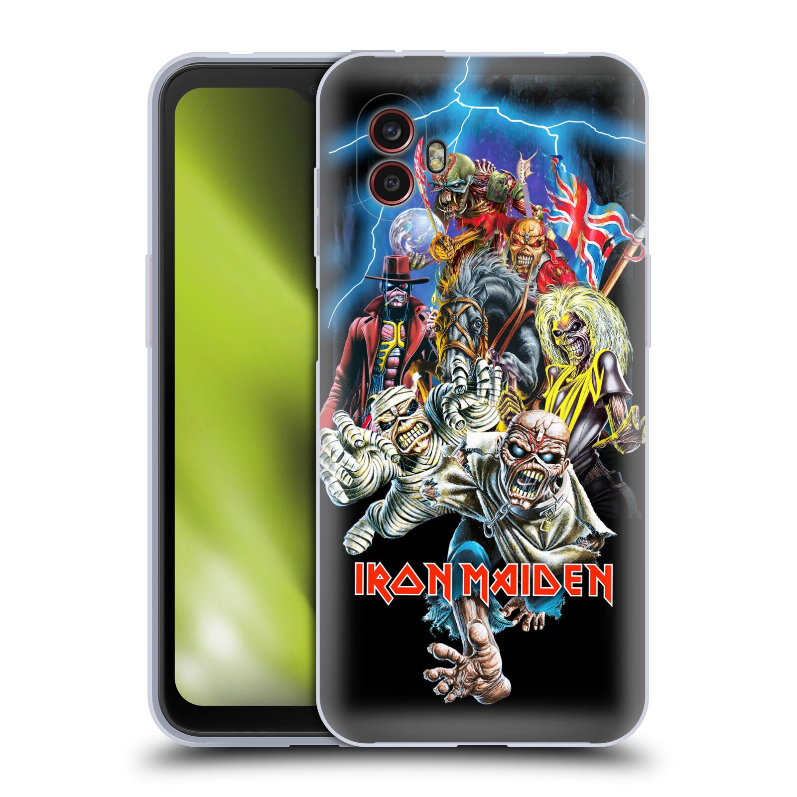 Silikonové pouzdro - Samsung Galaxy Xcover 6 Pro - Head Case - Iron Maiden - Best Of Beast (Silikonový kryt, obal, pouzdro na mobilní telefon Samsung Galaxy Xcover 6 Pro s motivem Iron Maiden - Best Of Beast)