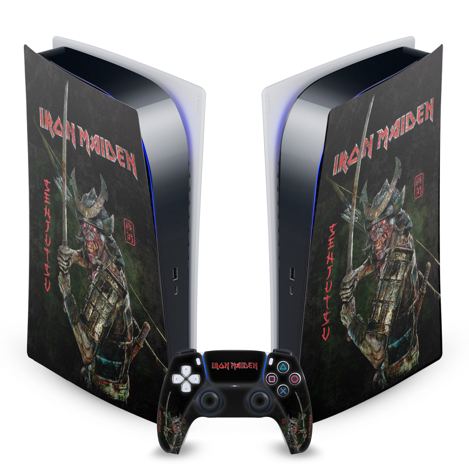 OFFICIAL IRON MAIDEN GRAPHIC ART VINYL SKIN FOR SONY PS5 DIGITAL EDITION BUNDLE