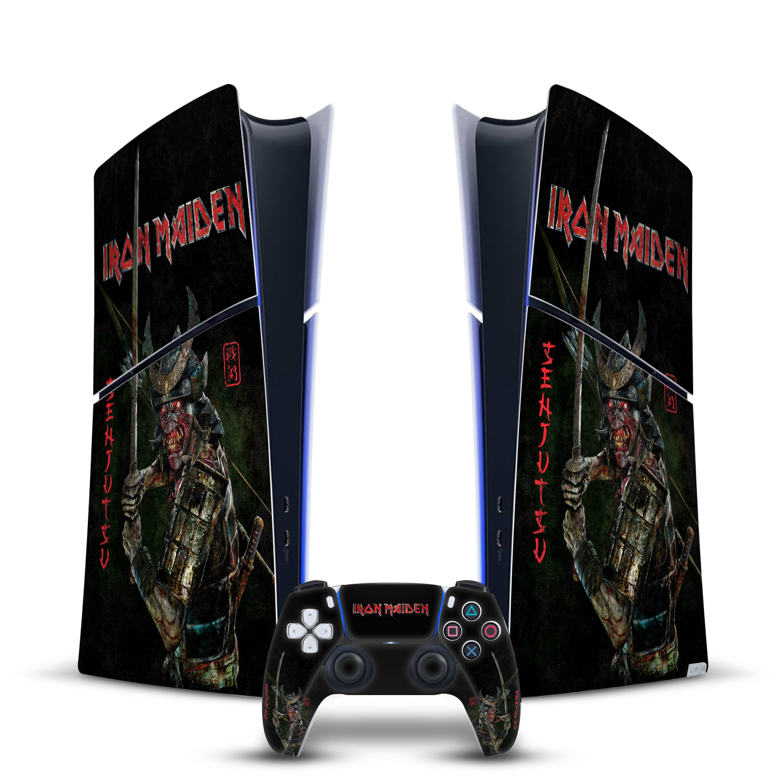 IRON MAIDEN GRAPHIC ART VINYL SKIN FOR PS5 SLIM DIGITAL CONSOLE & CONTROLLER