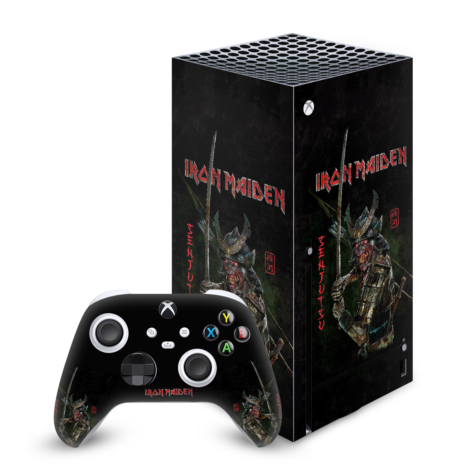 OFFICIAL IRON MAIDEN GRAPHIC ART VINYL SKIN FOR SERIES X CONSOLE & CONTROLLER