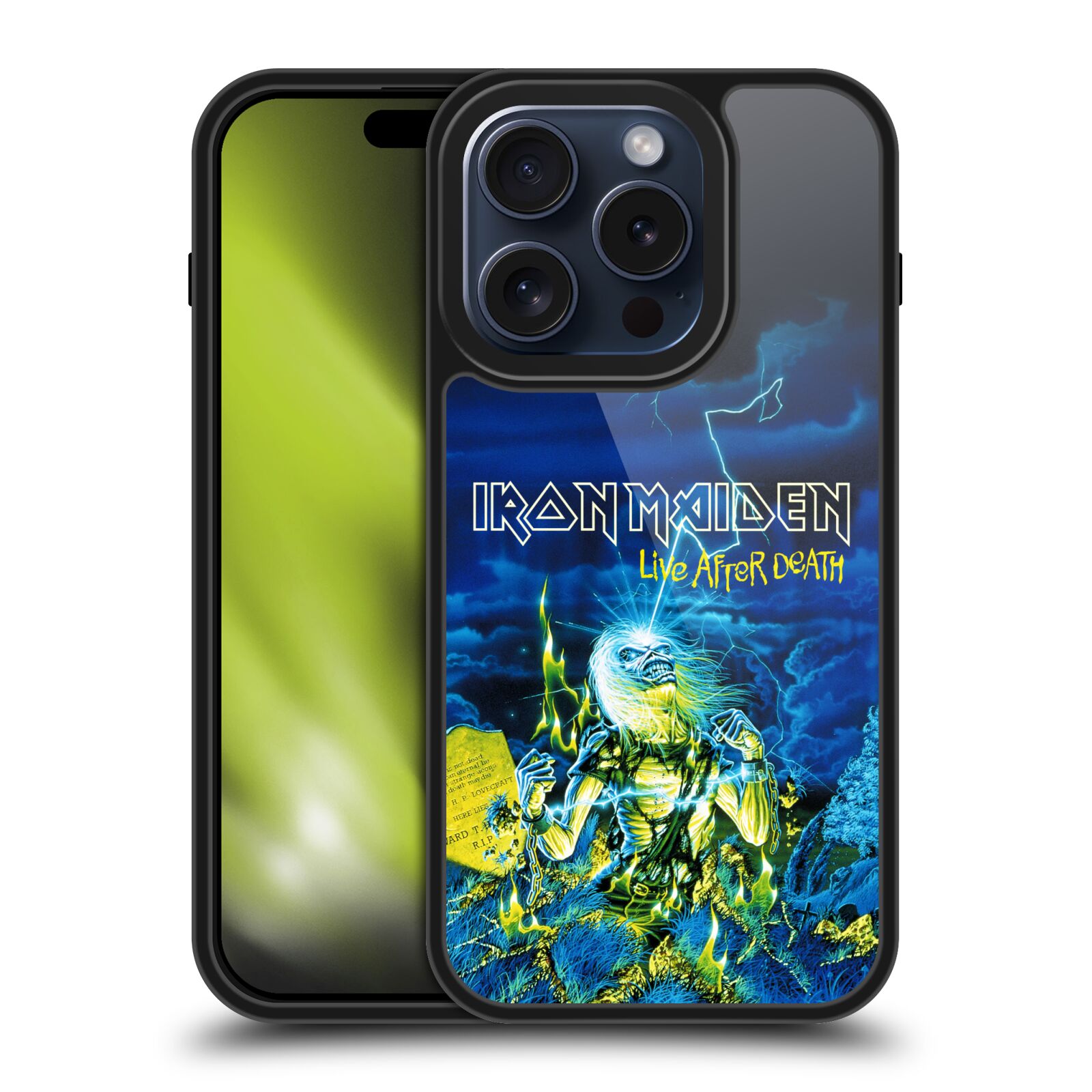 OFFICIAL IRON MAIDEN TOURS GEL ARMOUR CASE FOR APPLE iPHONE PHONES - Picture 8 of 8