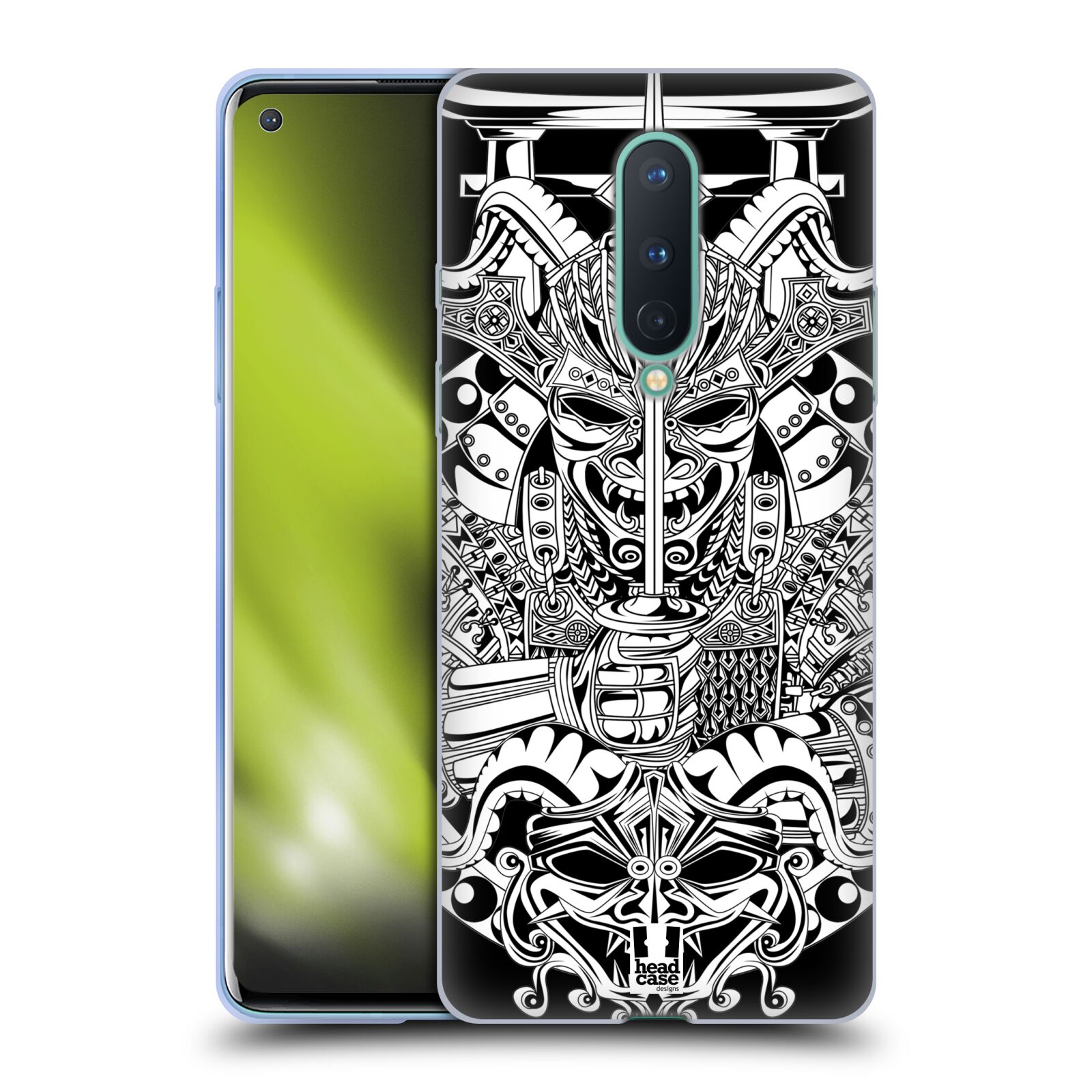 HEAD CASE DESIGNS BNW DEVIL FACE SOFT GEL CASE FOR GOOGLE ONEPLUS PHONES - Picture 10 of 10