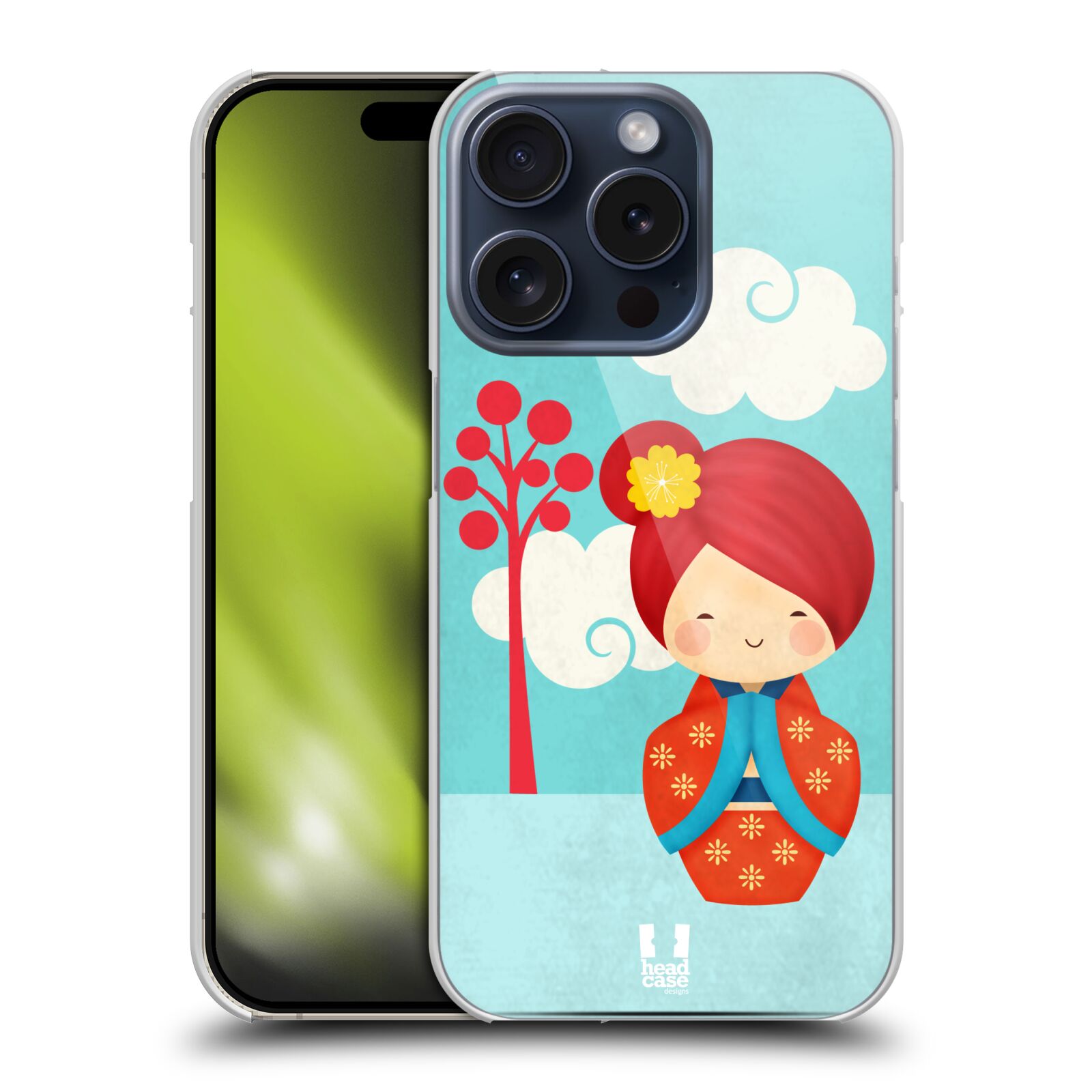 HEAD CASE DESIGNS JAPANESE DOLL HARD BACK CASE FOR APPLE iPHONE PHONES - Picture 9 of 12