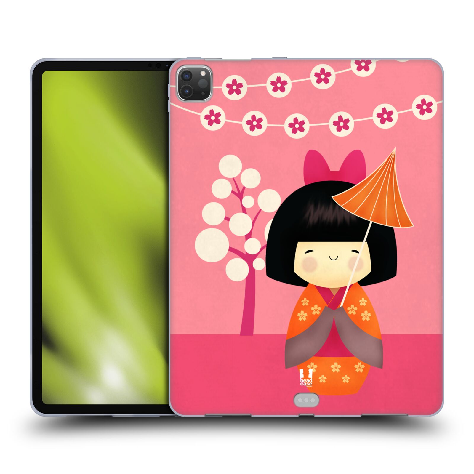 FUNDA HEAD CASE DESIGNS CON DIBUJO DE MUÑECA JAPONESA DE GEL SUAVE PARA SAMSUNG KINDLE APPLE - Imagen 10 de 12