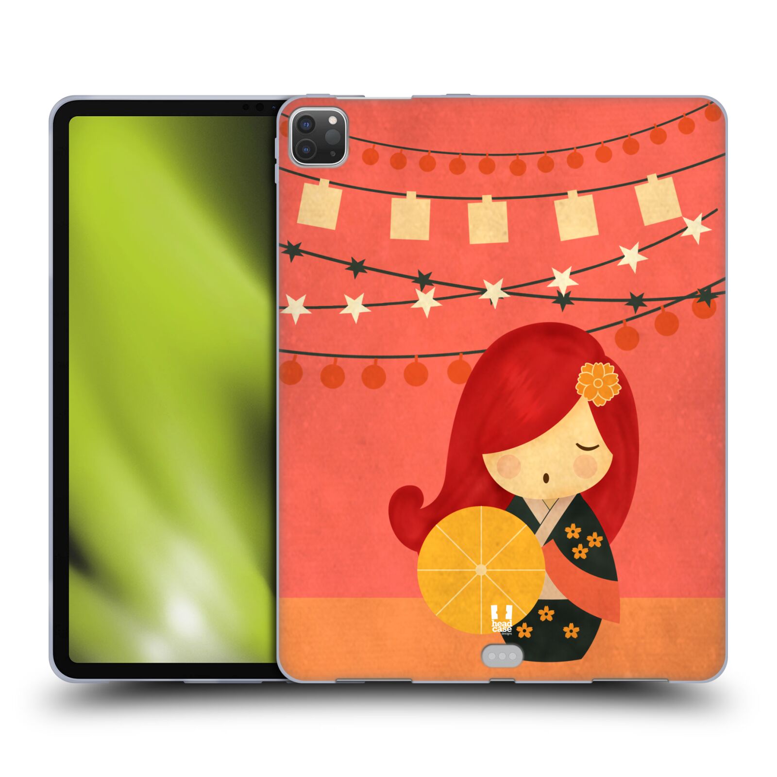 FUNDA HEAD CASE DESIGNS CON DIBUJO DE MUÑECA JAPONESA DE GEL SUAVE PARA SAMSUNG KINDLE APPLE - Imagen 12 de 12