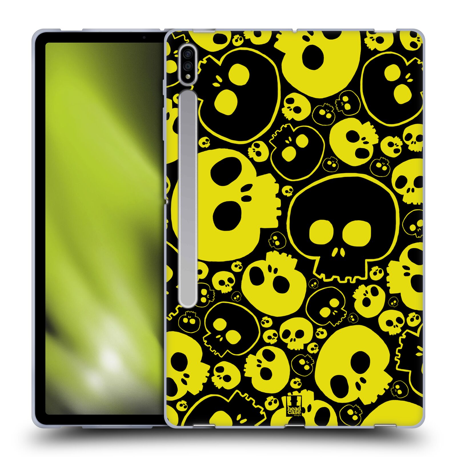 HEAD CASE DESIGNS JAZZY SKULLS SOFT GEL CASE FOR SAMSUNG TABLETS 1 - Picture 13 of 13