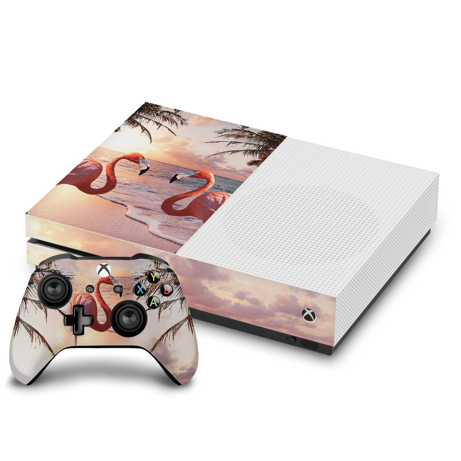 RANDOM GALAXY ART MIX VINYL SKIN FOR XBOX ONE S CONSOLE AND CONTROLLER BUNDLE