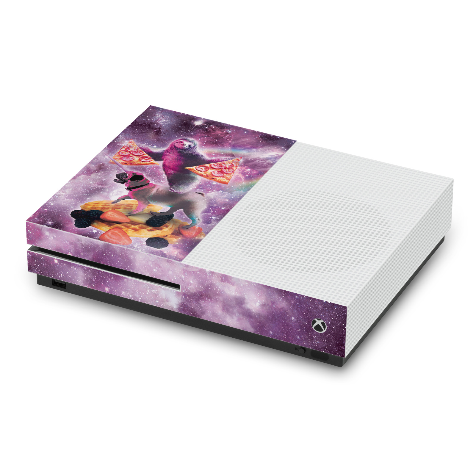 OFFIZIELLER ZUFÄLLIGER GALAXY ART MIX VINYL SKIN AUFKLEBER FÜR XBOX ONE S KONSOLE - Bild 8 von 8