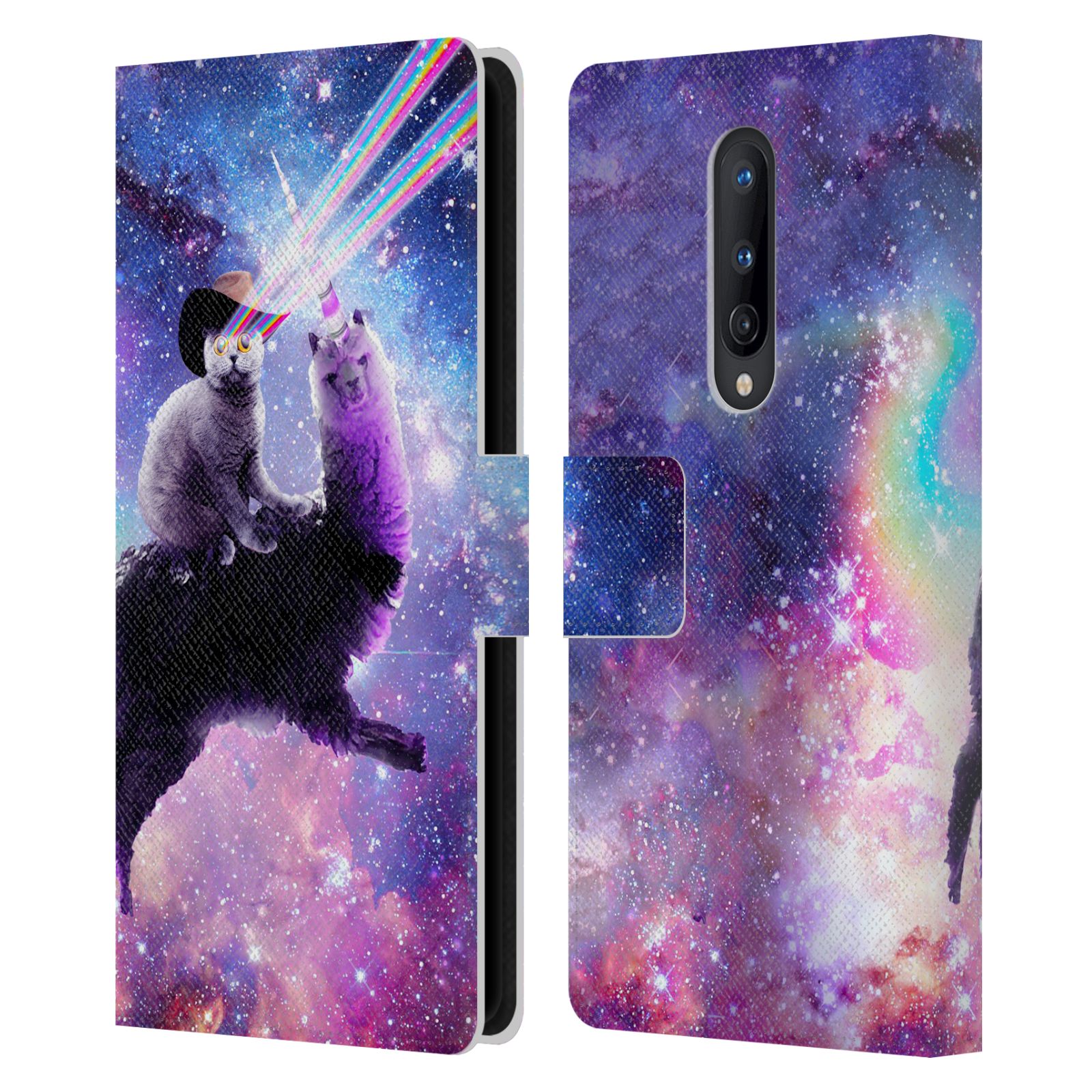 OFFICIAL RANDOM GALAXY ANIMALS LEATHER BOOK WALLET CASE COVER FOR ONEPLUS PHONES - Picture 14 of 18