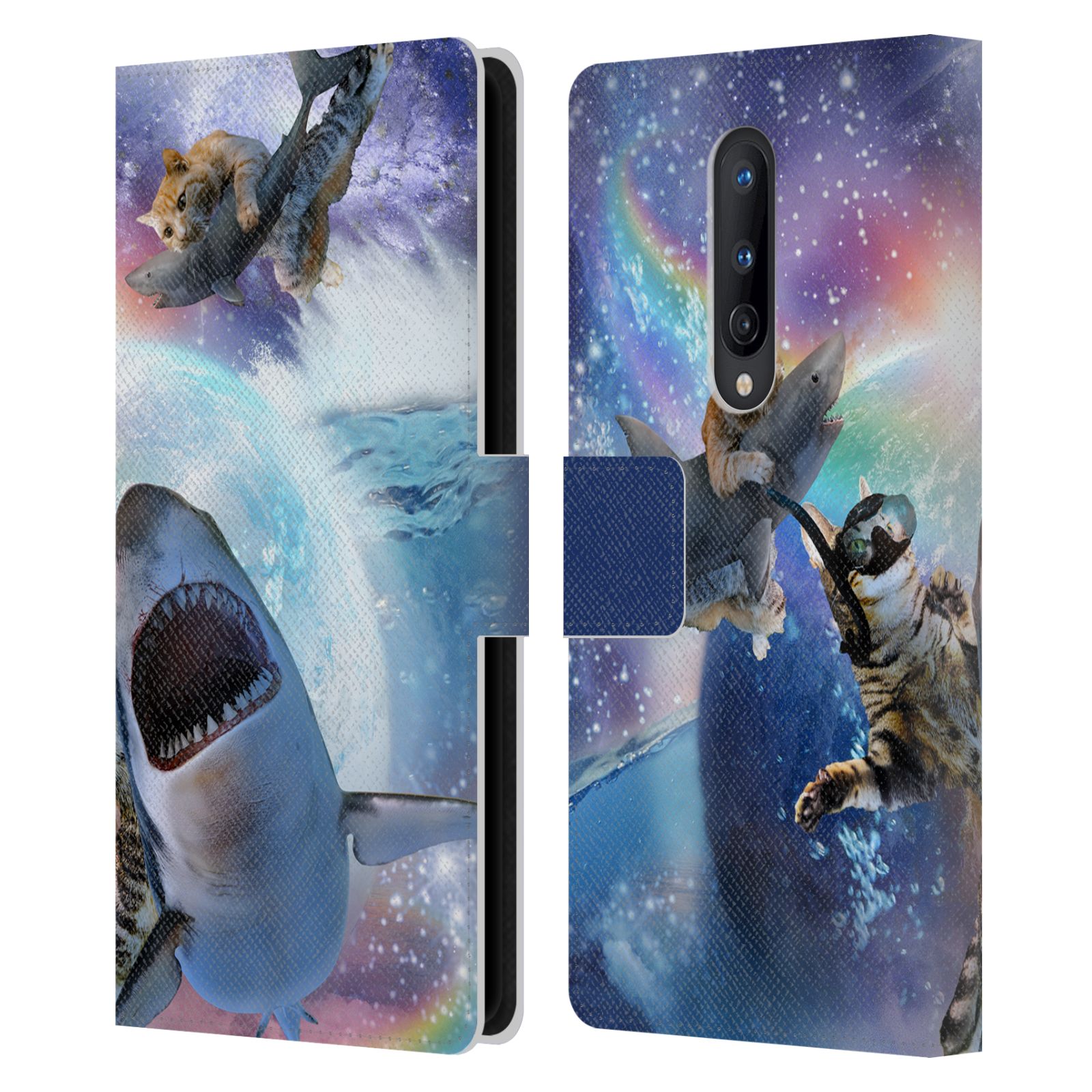 OFFICIAL RANDOM GALAXY ANIMALS LEATHER BOOK WALLET CASE COVER FOR ONEPLUS PHONES - Picture 16 of 18