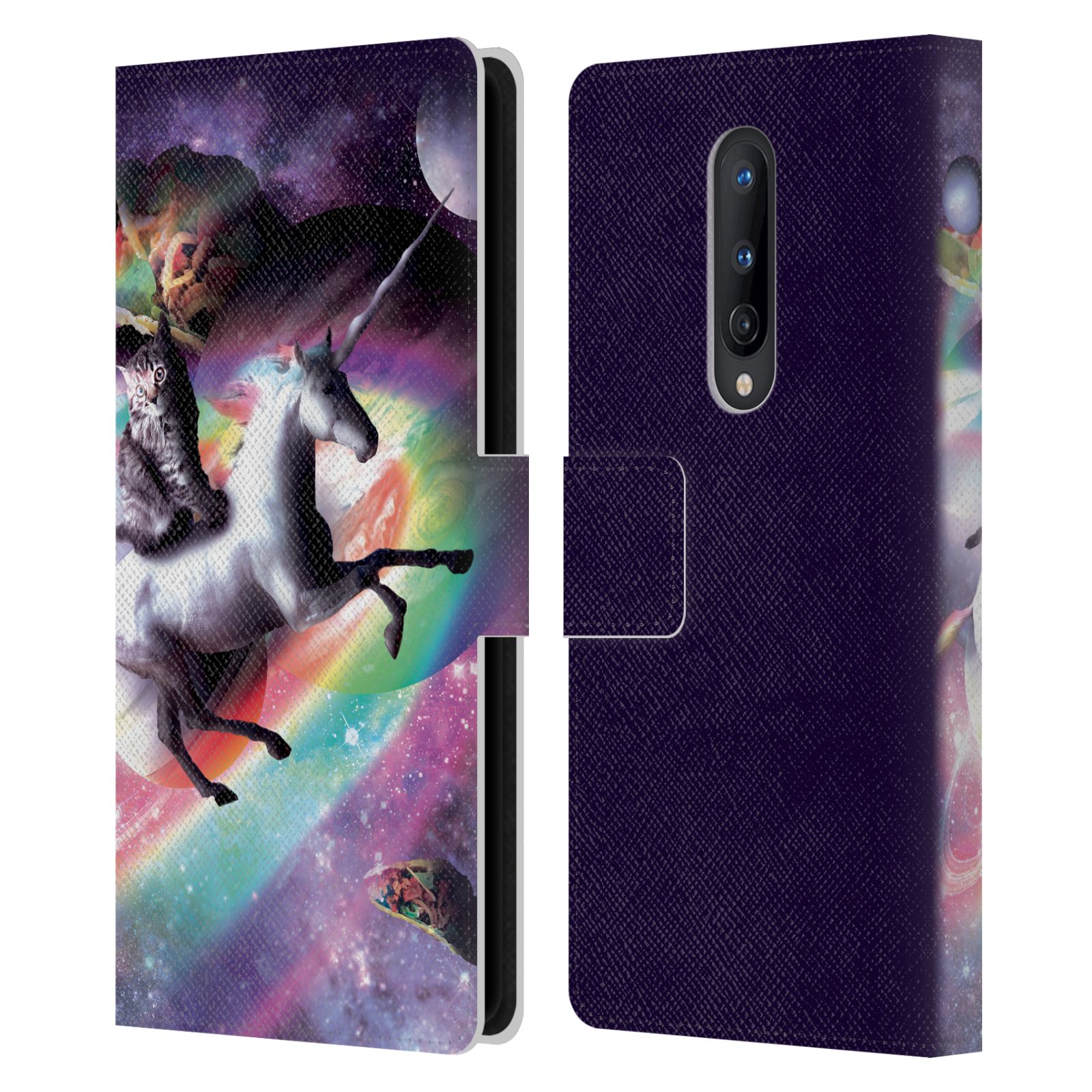 OFFICIAL RANDOM GALAXY ANIMALS LEATHER BOOK WALLET CASE COVER FOR ONEPLUS PHONES - Picture 17 of 18
