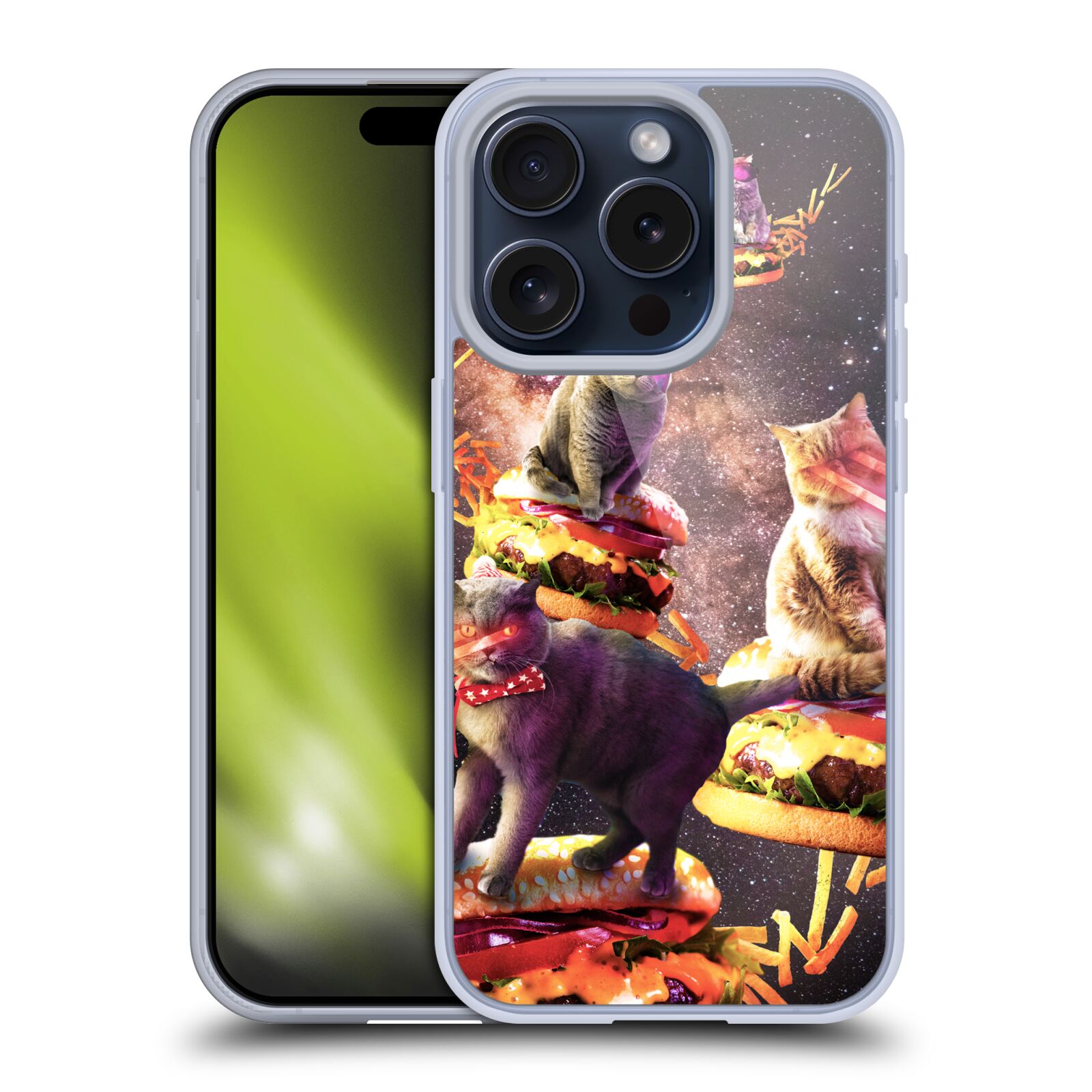 OFFICIAL RANDOM GALAXY SPACE CAT SOFT GEL CASE FOR APPLE iPHONE PHONES - Picture 9 of 15