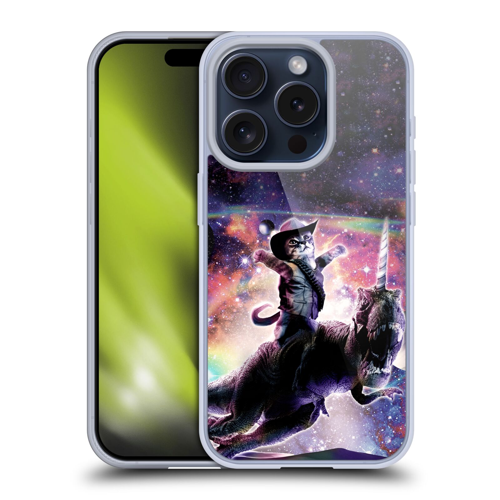 OFFICIAL RANDOM GALAXY SPACE CAT SOFT GEL CASE FOR APPLE iPHONE PHONES - Picture 10 of 15