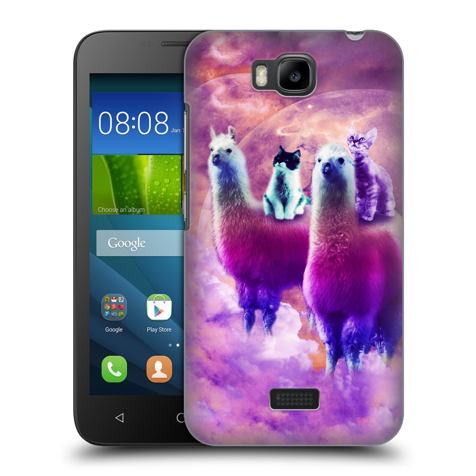 OFFICIAL JAMES BOOKER SPACE LLAMA HARD BACK CASE FOR HUAWEI PHONES 2 - 第 12/22 張圖片