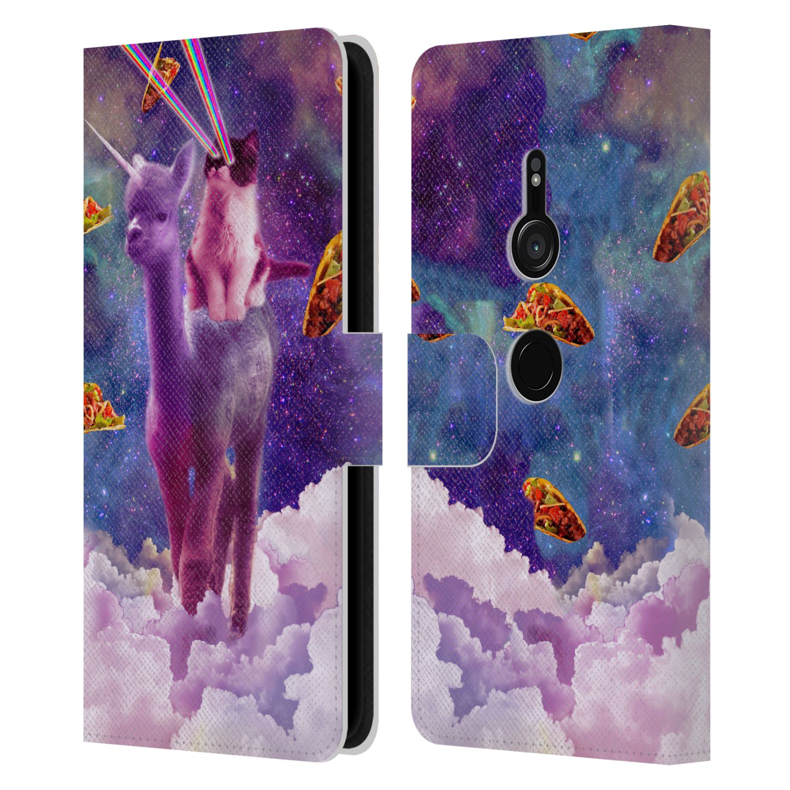 OFFICIAL JAMES BOOKER SPACE PIZZA RIDE LEATHER BOOK CASE FOR SONY PHONES 1 - 第 9/16 張圖片