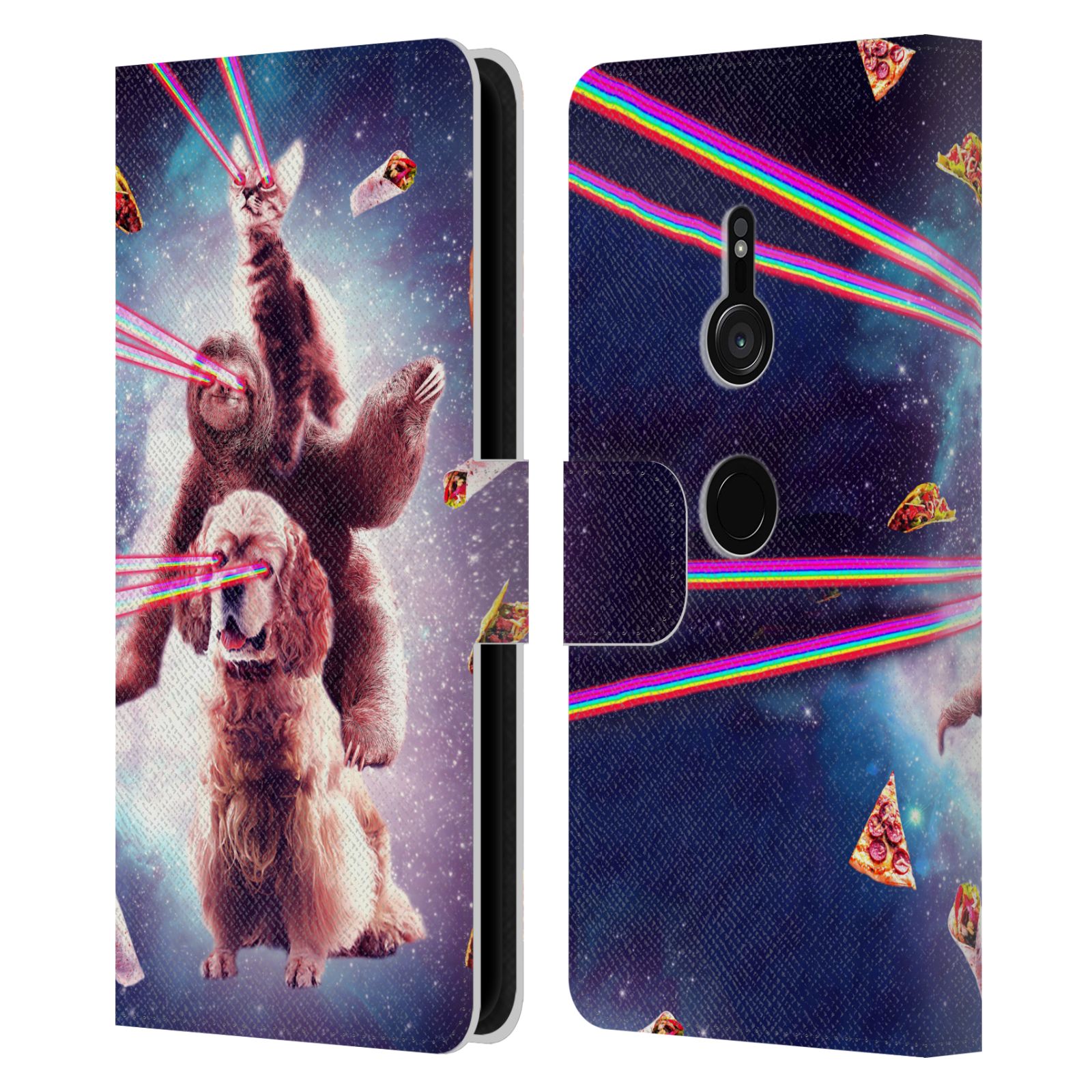 OFFICIAL JAMES BOOKER SPACE PIZZA RIDE LEATHER BOOK CASE FOR SONY PHONES 1 - 第 11/16 張圖片