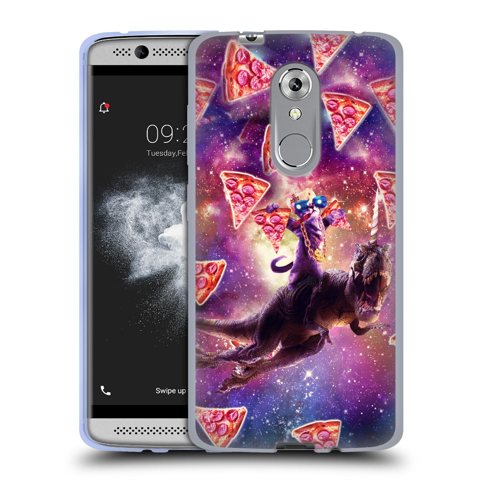FUNDA OFICIAL JAMES BOOKER SPACE PIZZA RIDE GEL SUAVE PARA TELÉFONOS ZTE - Imagen 8 de 8