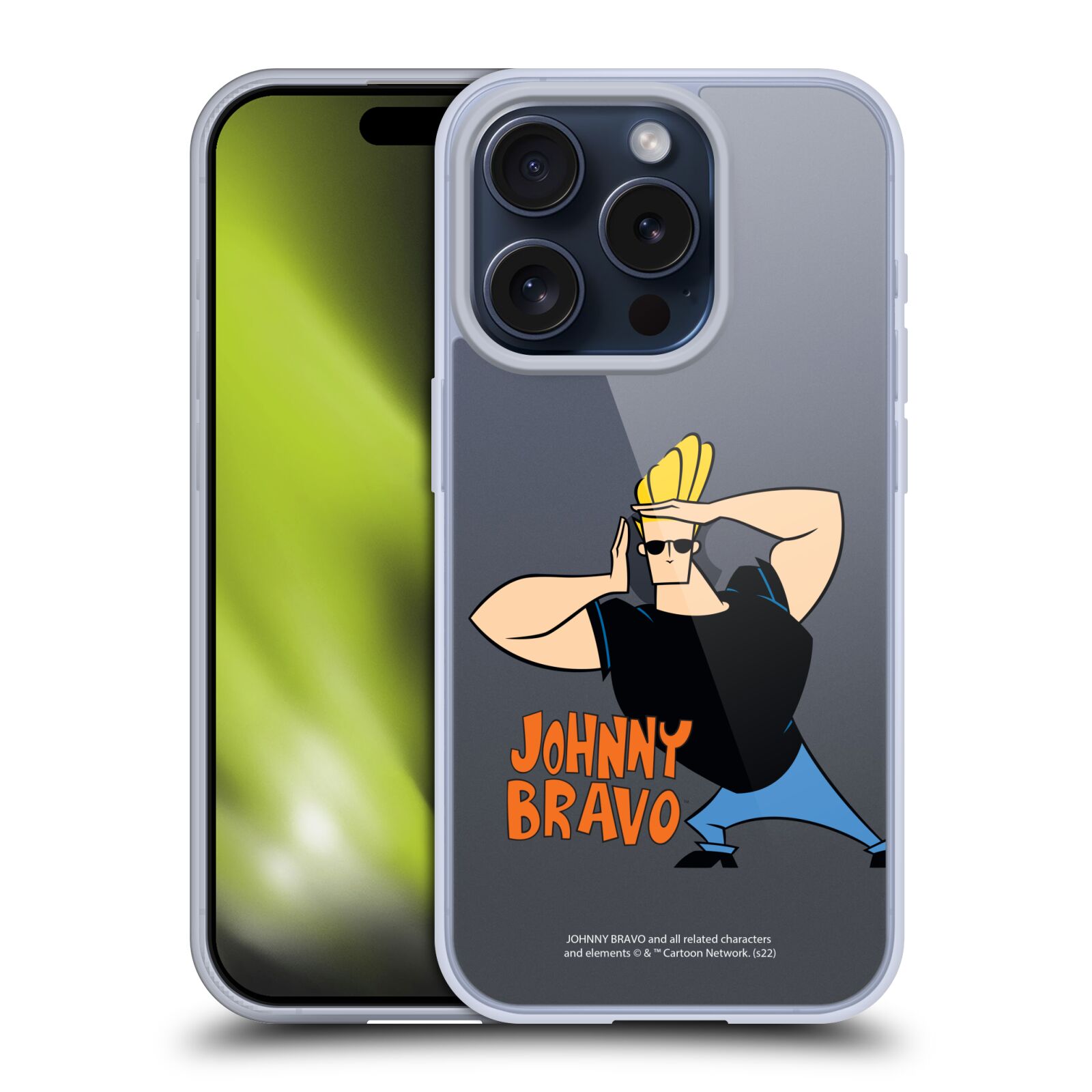 OFFICIEL JOHNNY BRAVO GRAPHIQUES ÉTUI COQUE EN GEL POUR APPLE iPHONE TÉLÉPHONES - Photo 10 sur 10