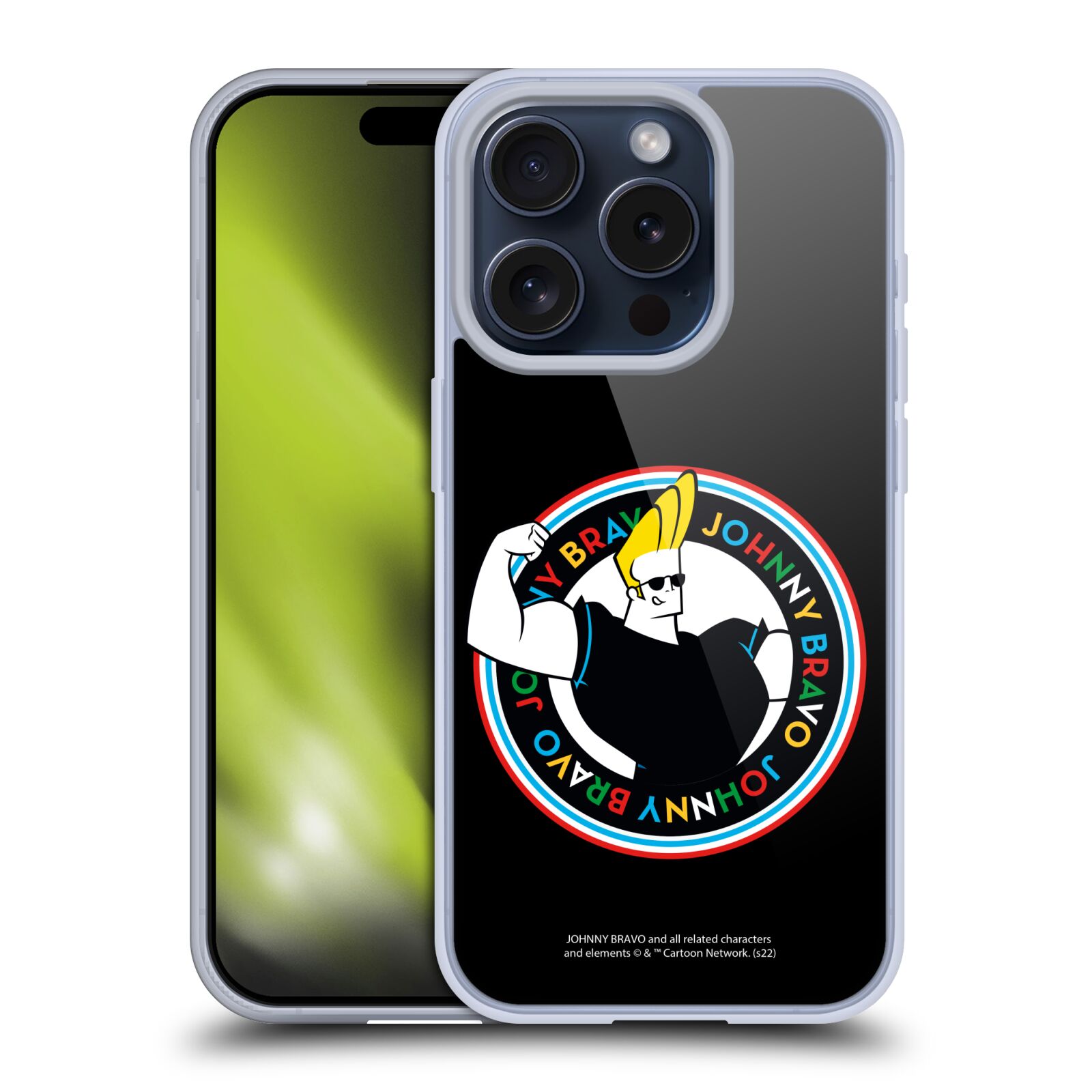 OFFICIEL JOHNNY BRAVO GRAPHIQUES ÉTUI COQUE EN GEL POUR APPLE iPHONE TÉLÉPHONES - Photo 8 sur 10