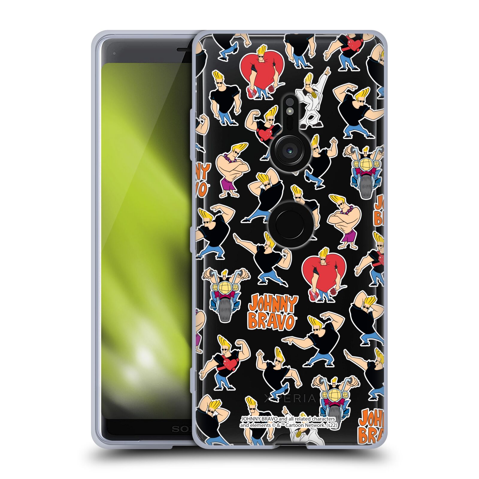 OFFICIAL JOHNNY BRAVO GRAPHICS SOFT GEL CASE FOR SONY PHONES 1 - Picture 10 of 10