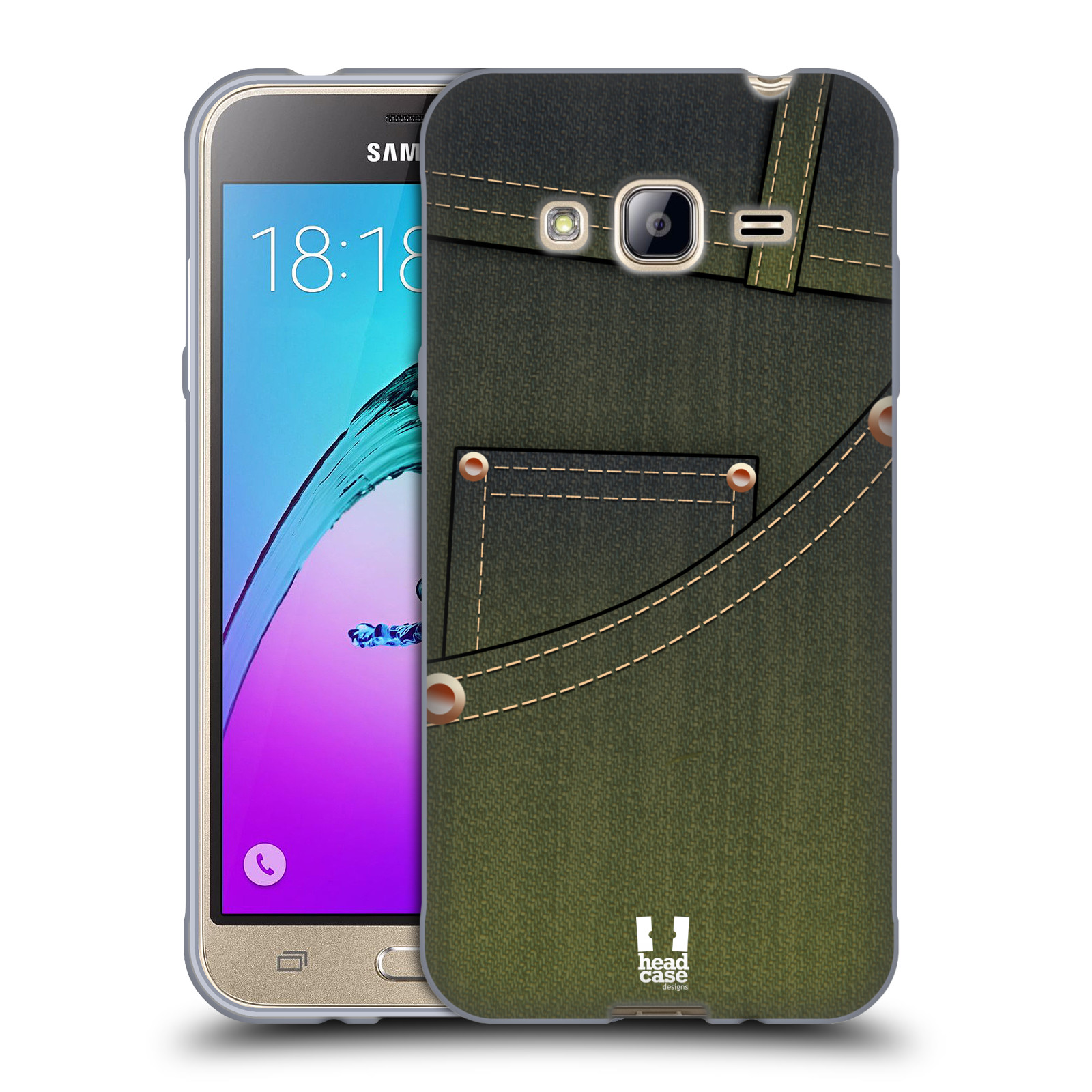 HEAD CASE DESIGNS BOLSO VAQUERO GEL SUAVE FUNDA MÓVIL PARA TELÉFONOS MÓVILES SAMSUNG 3 - Imagen 8 de 14