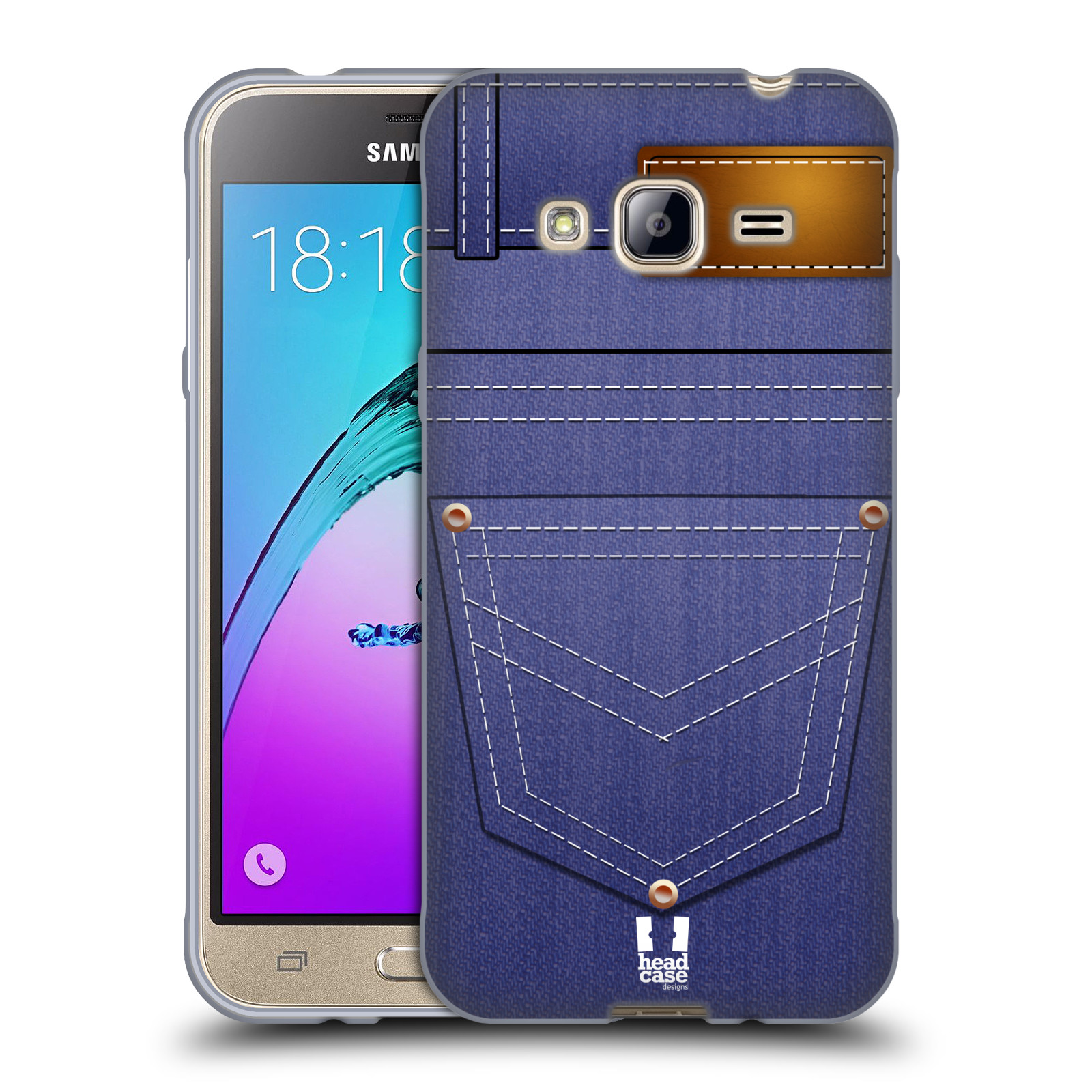 HEAD CASE DESIGNS BOLSO VAQUERO GEL SUAVE FUNDA MÓVIL PARA TELÉFONOS MÓVILES SAMSUNG 3 - Imagen 13 de 14