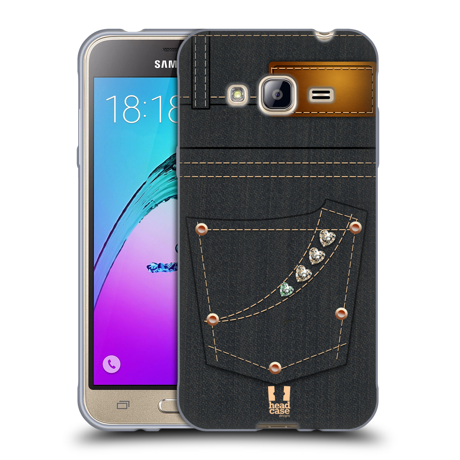 HEAD CASE DESIGNS BOLSO VAQUERO GEL SUAVE FUNDA MÓVIL PARA TELÉFONOS MÓVILES SAMSUNG 3 - Imagen 11 de 14