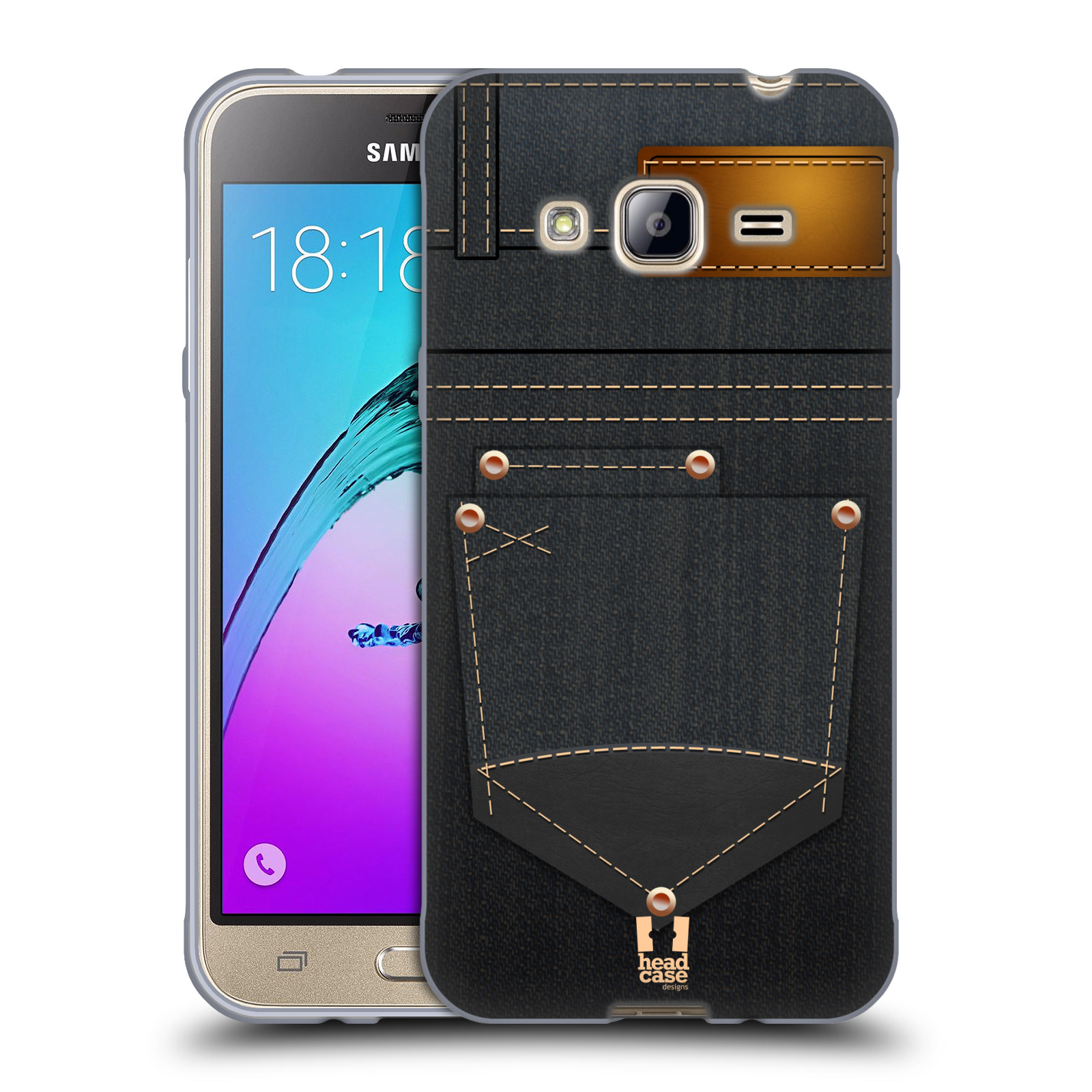 HEAD CASE DESIGNS BOLSO VAQUERO GEL SUAVE FUNDA MÓVIL PARA TELÉFONOS MÓVILES SAMSUNG 3 - Imagen 12 de 14