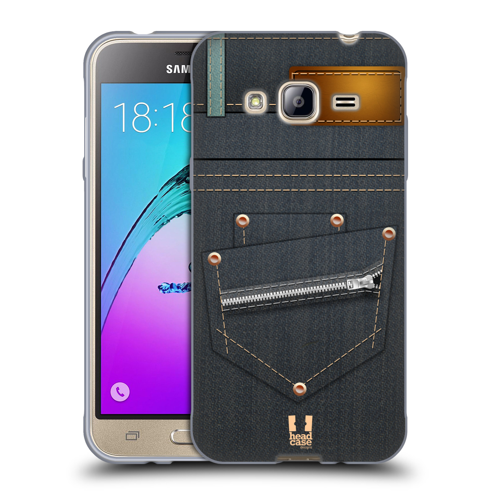 HEAD CASE DESIGNS BOLSO VAQUERO GEL SUAVE FUNDA MÓVIL PARA TELÉFONOS MÓVILES SAMSUNG 3 - Imagen 10 de 14