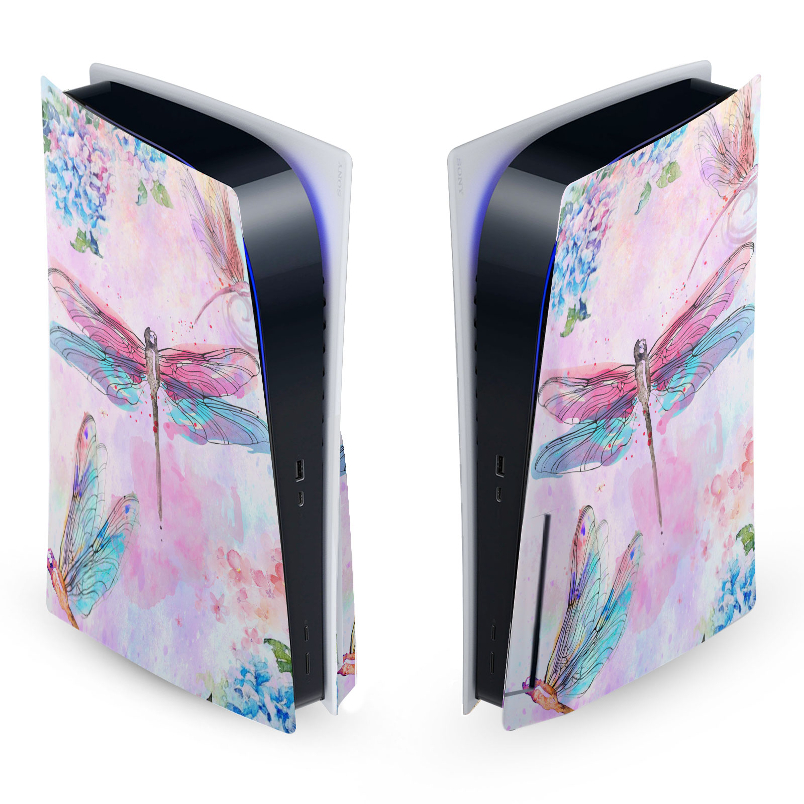 JENA DELLAGROTTAGLIA ANIMALS VINYL SKIN DECAL FOR SONY PS5 DISC EDITION CONSOLE - Picture 8 of 10