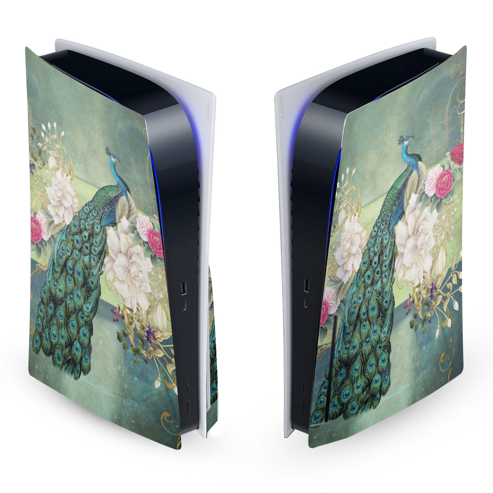 JENA DELLAGROTTAGLIA ANIMALS VINYL SKIN DECAL FOR SONY PS5 DISC EDITION CONSOLE - Picture 10 of 10